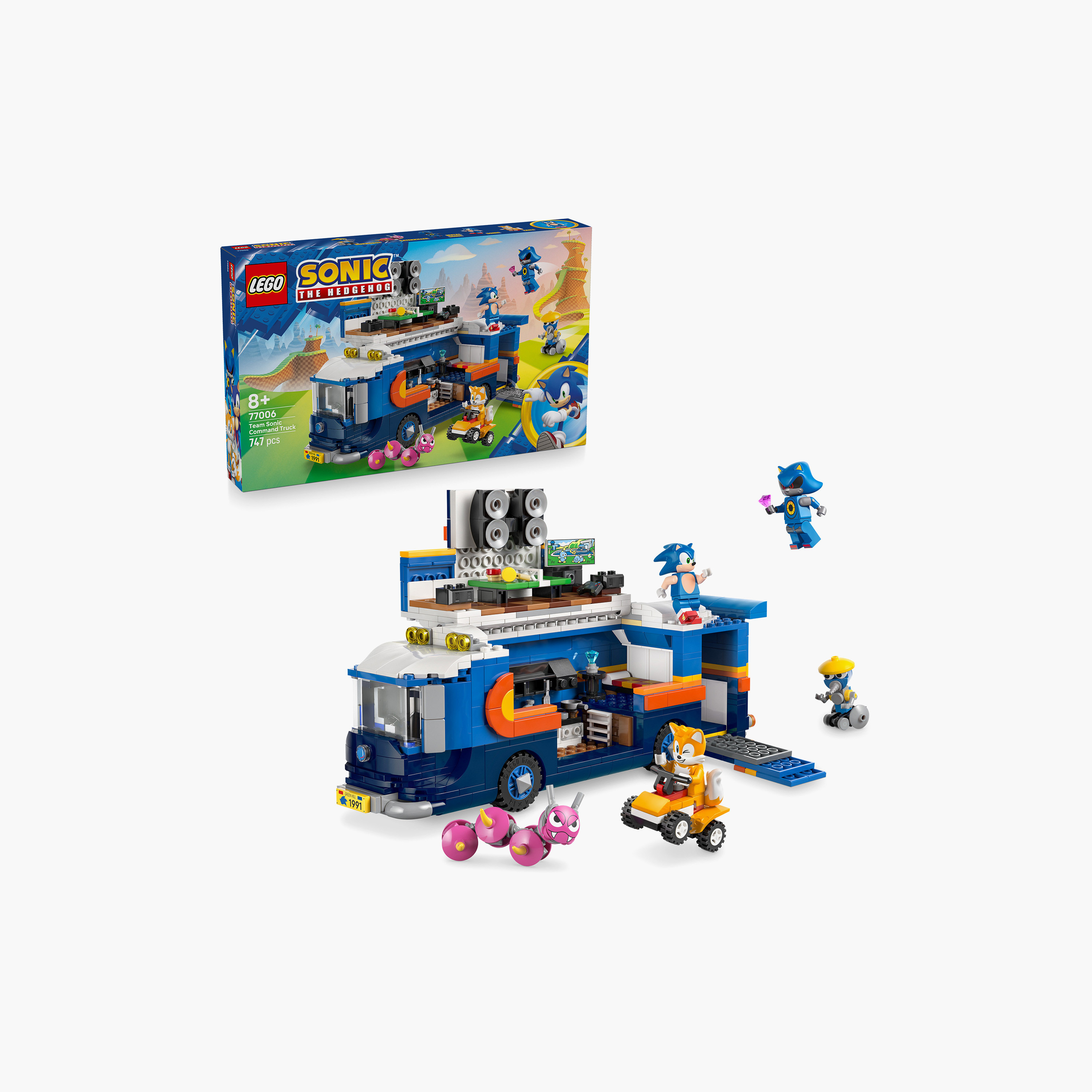 Lego Sonic The Hedgehog Team Sonic Command Truck Toy - 77006-toys-buildingblocks-blocks-image-2