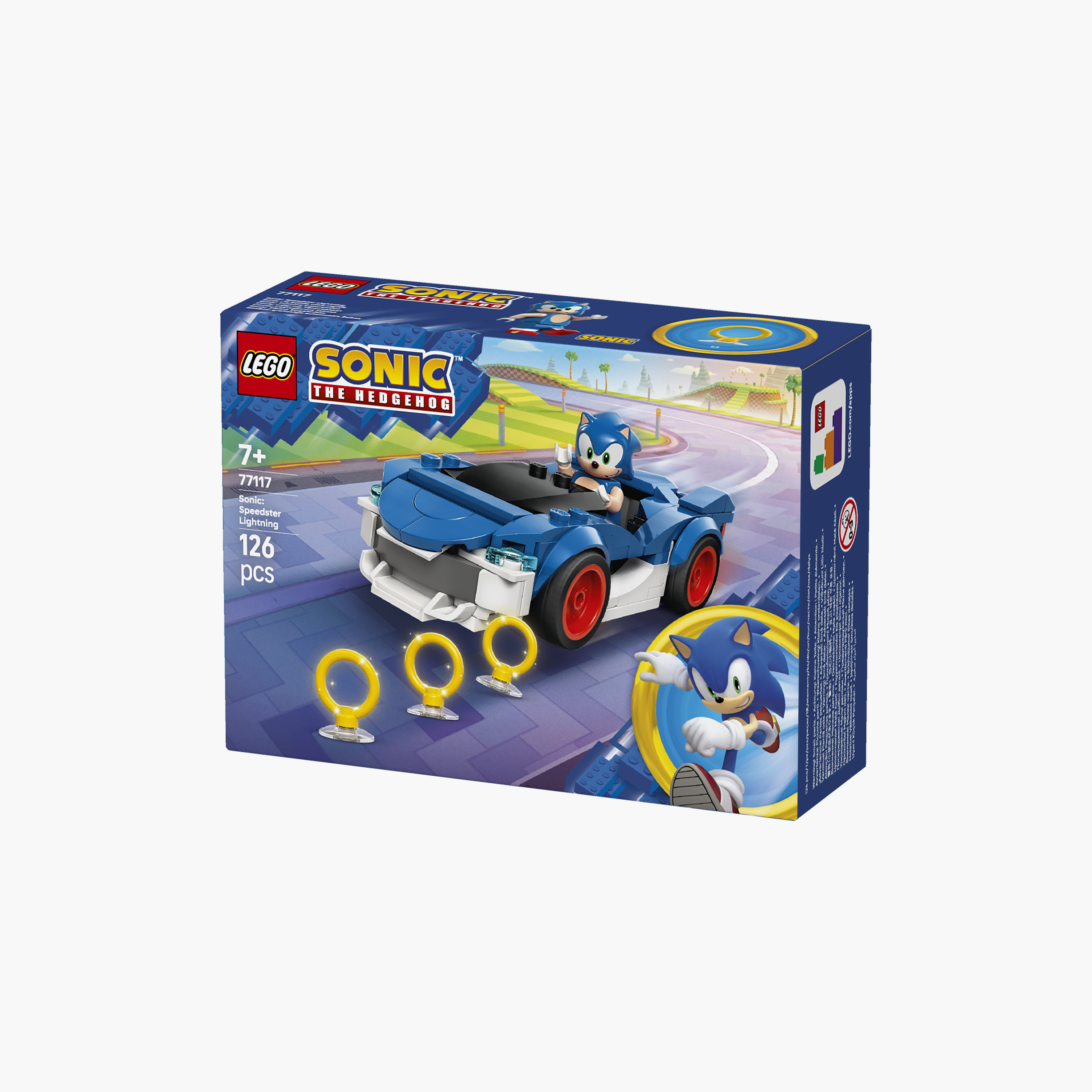 Lego Sonic The Hedgehog Sonic Speedster Lightning - 77117-toys-buildingblocks-blocks-image-4