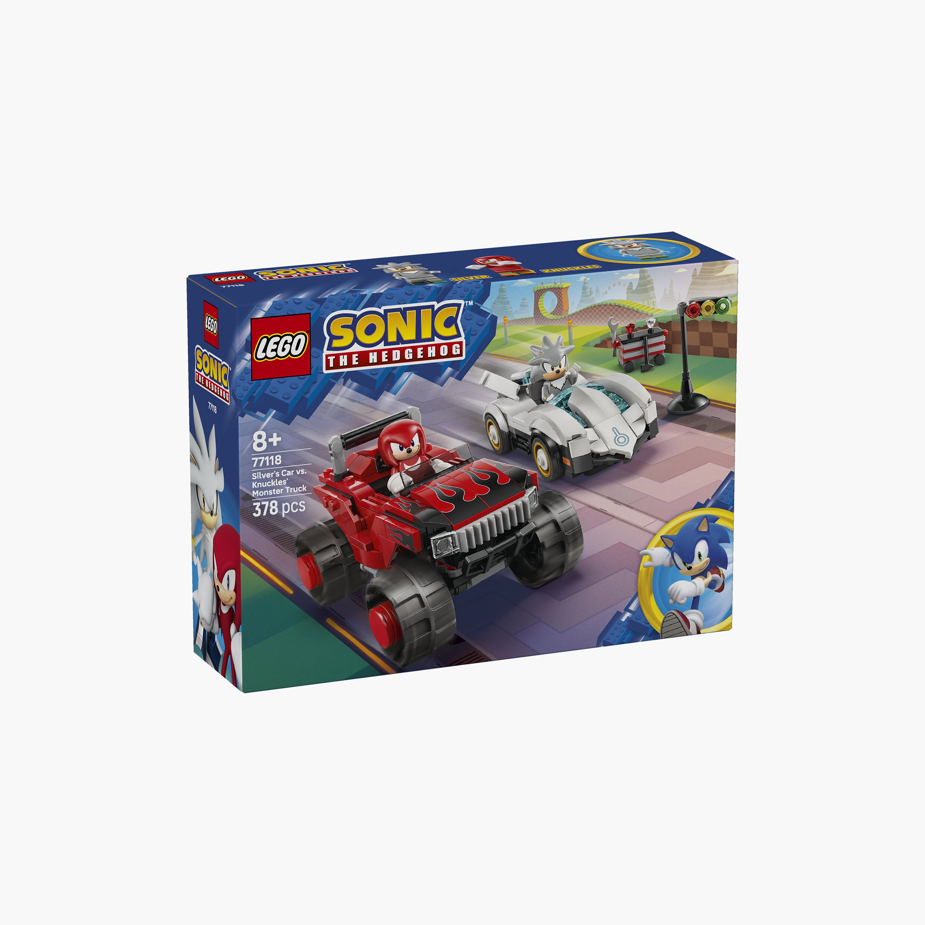 Lego Sonic The Hedgehog Silver’s Car Vs Knuckles’ Monster Truck - 77118-toys-buildingblocks-blocks-image-5