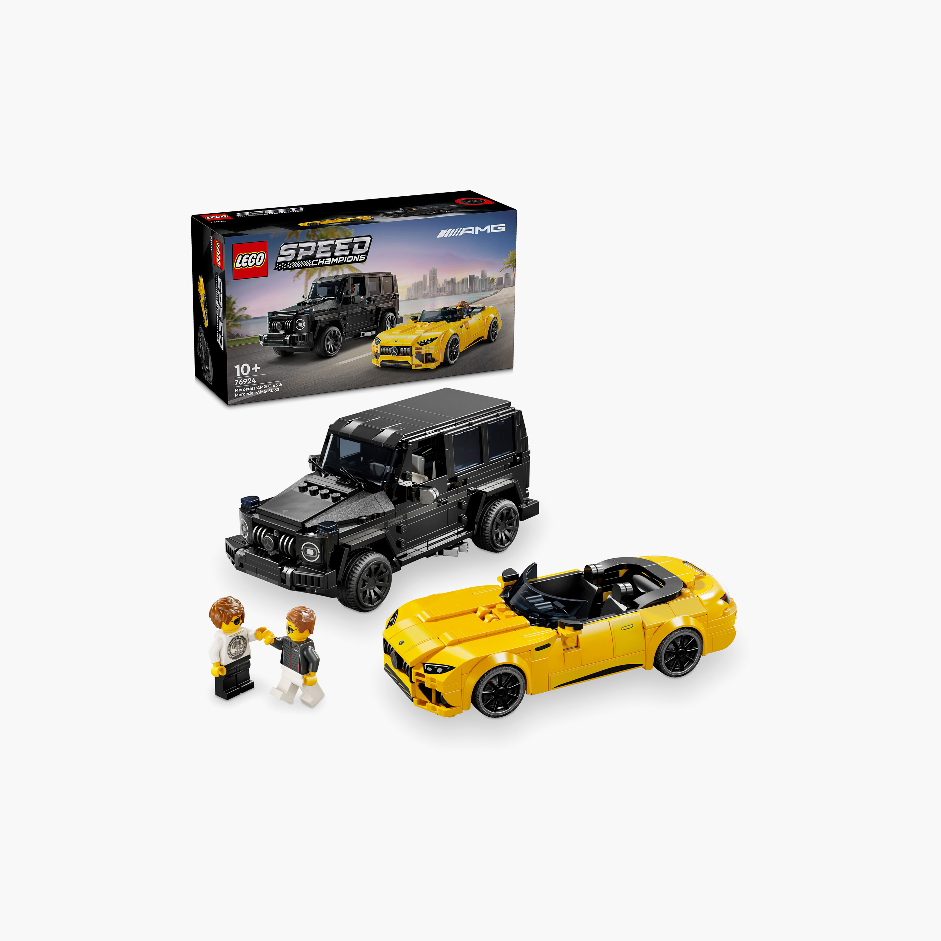 Lego Speed Champions Mercedes-AMG G 63 & Mercedes-AMG SL 63 - 76924-toys-buildingblocks-blocks-image-2
