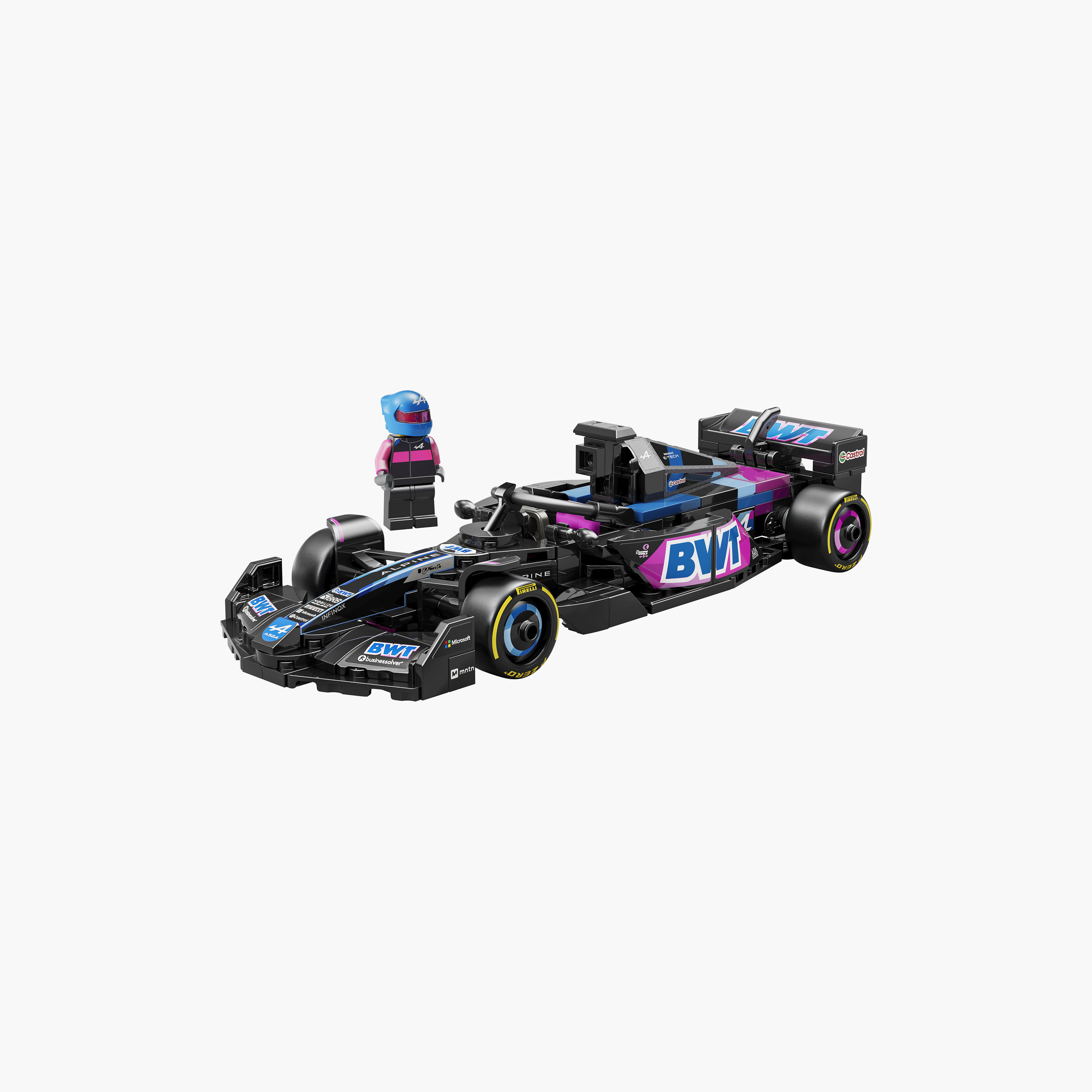 Lego Speed Champions BWT Alpine F1 Team A524 Race Car Toy - 77248-toys-buildingblocks-blocks-image-2