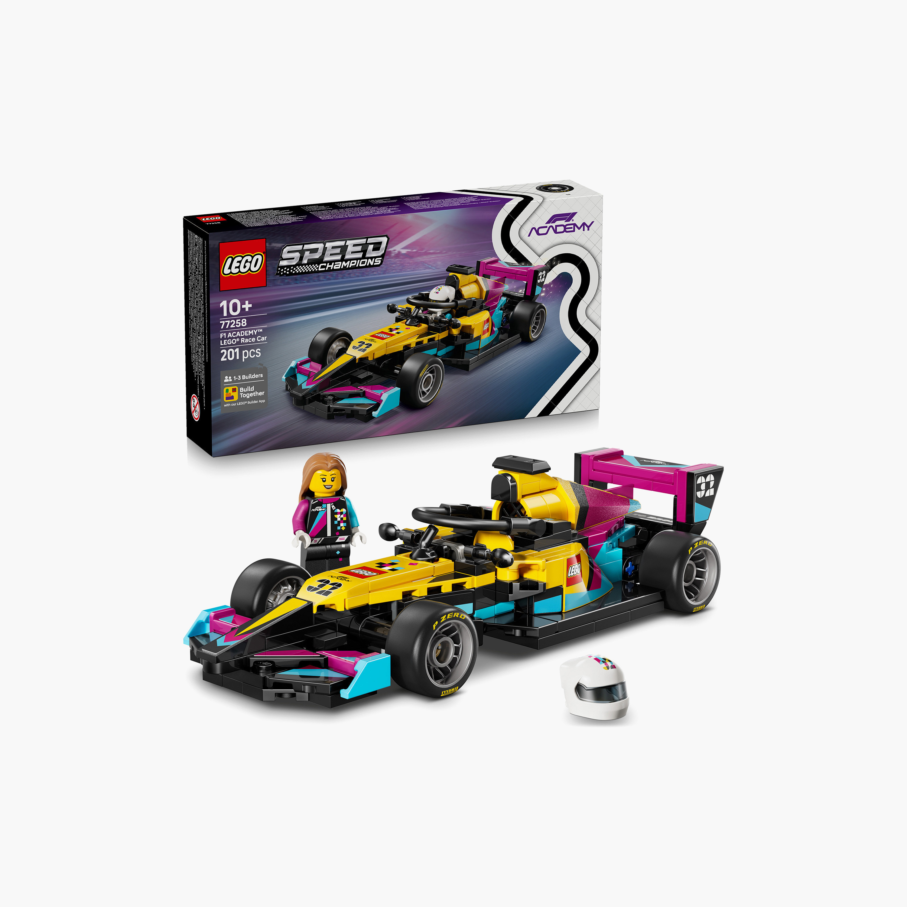 Lego Speed Champions F1 Academy Lego Race Car - 77258-toys-buildingblocks-blocks-image-2