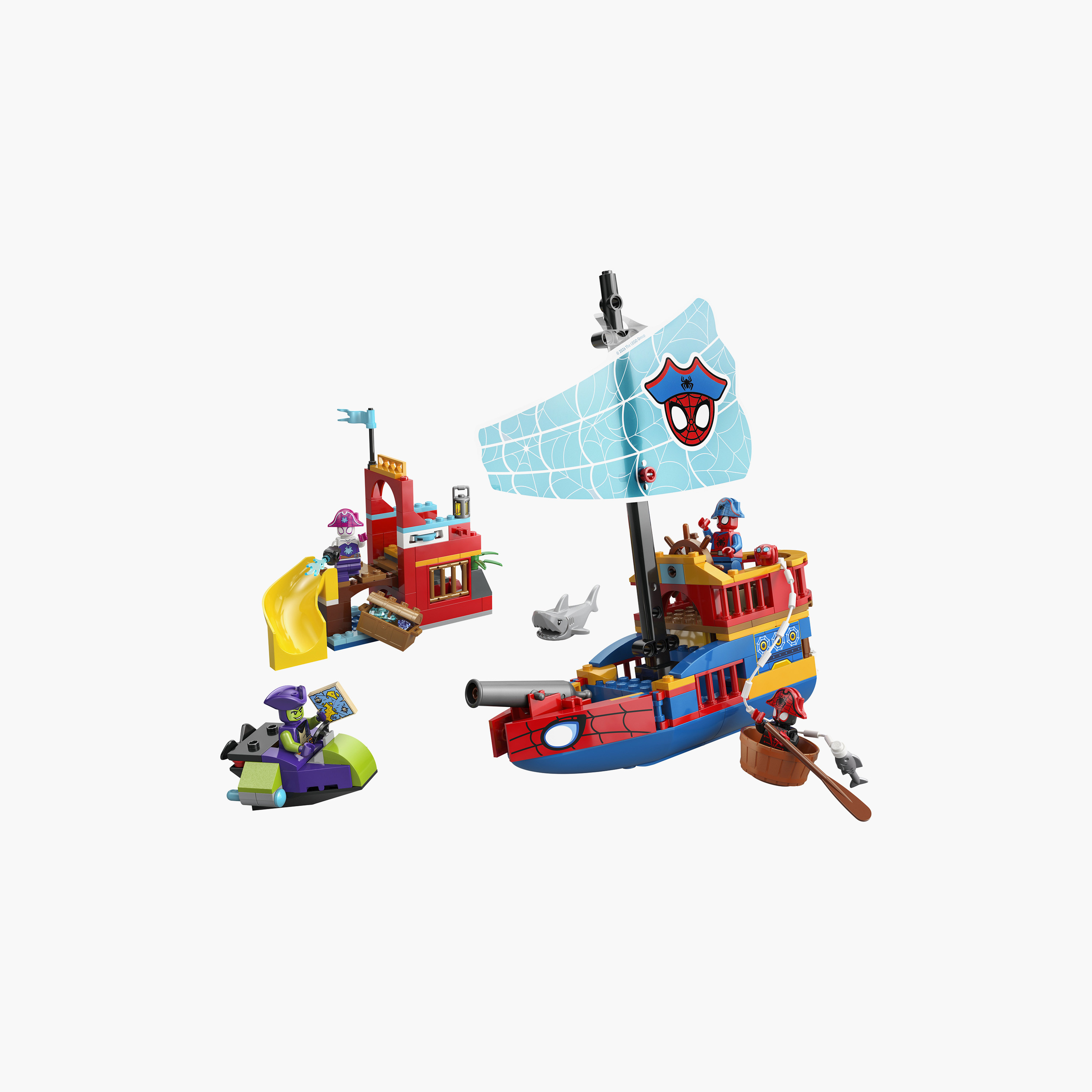 Lego Marvel Spidey & His Amazing Friends Team Spidey Pirate Ship - 11208-toys-buildingblocks-blocks-image-1