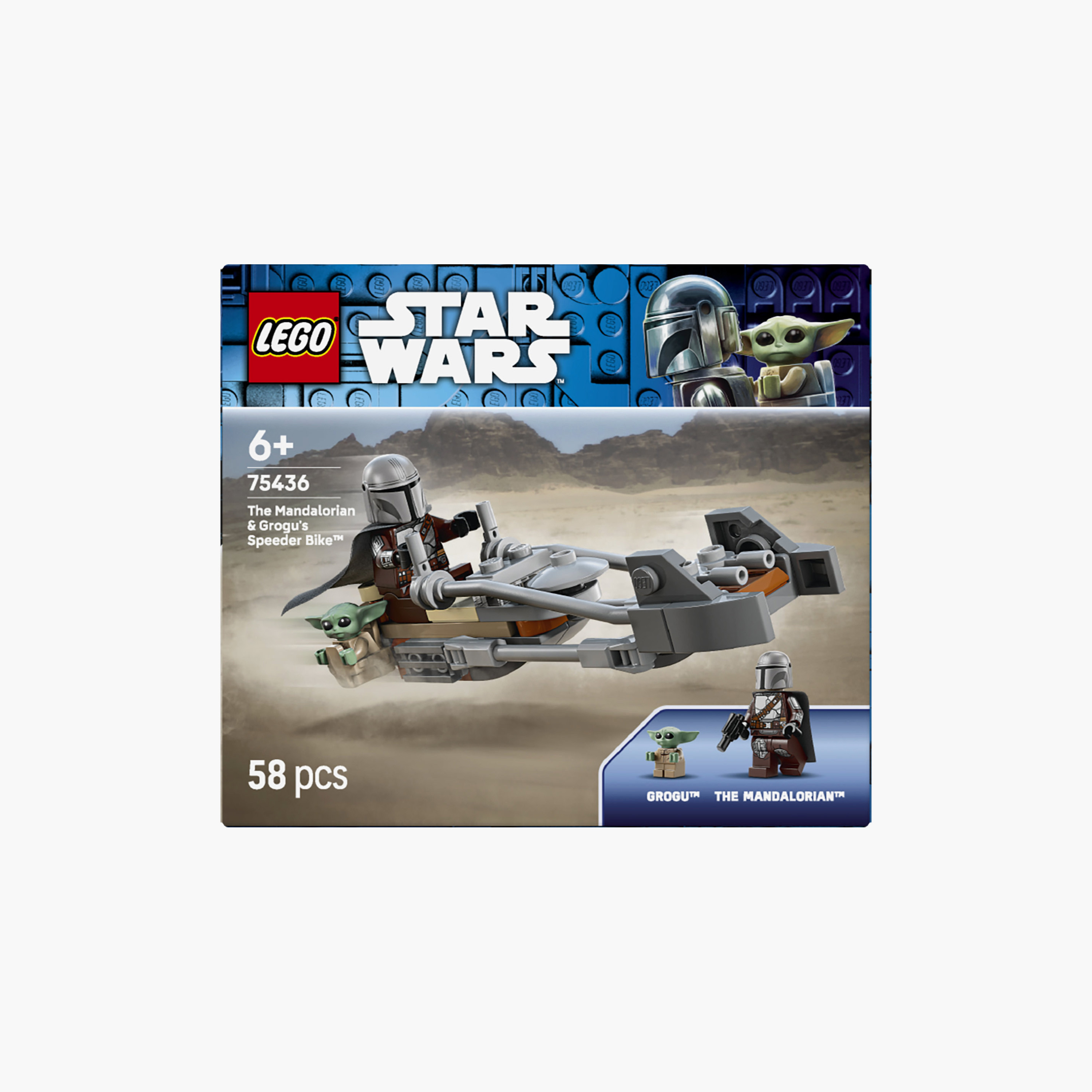 Lego Star Wars The Mandalorian & Grogu’s Speeder Bike - 75436-toys-buildingblocks-blocks-image-3