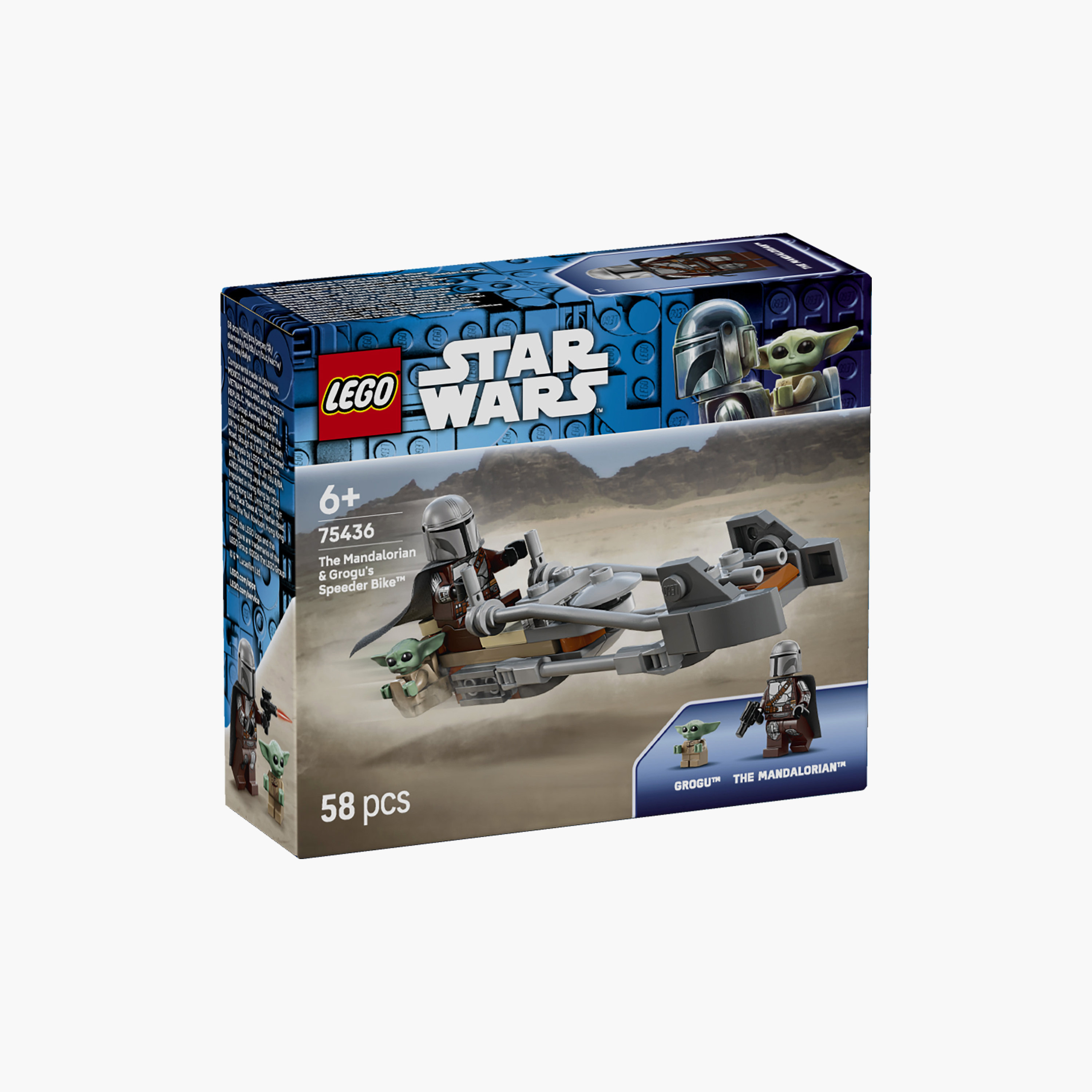 Lego Star Wars The Mandalorian & Grogu’s Speeder Bike - 75436-toys-buildingblocks-blocks-image-5