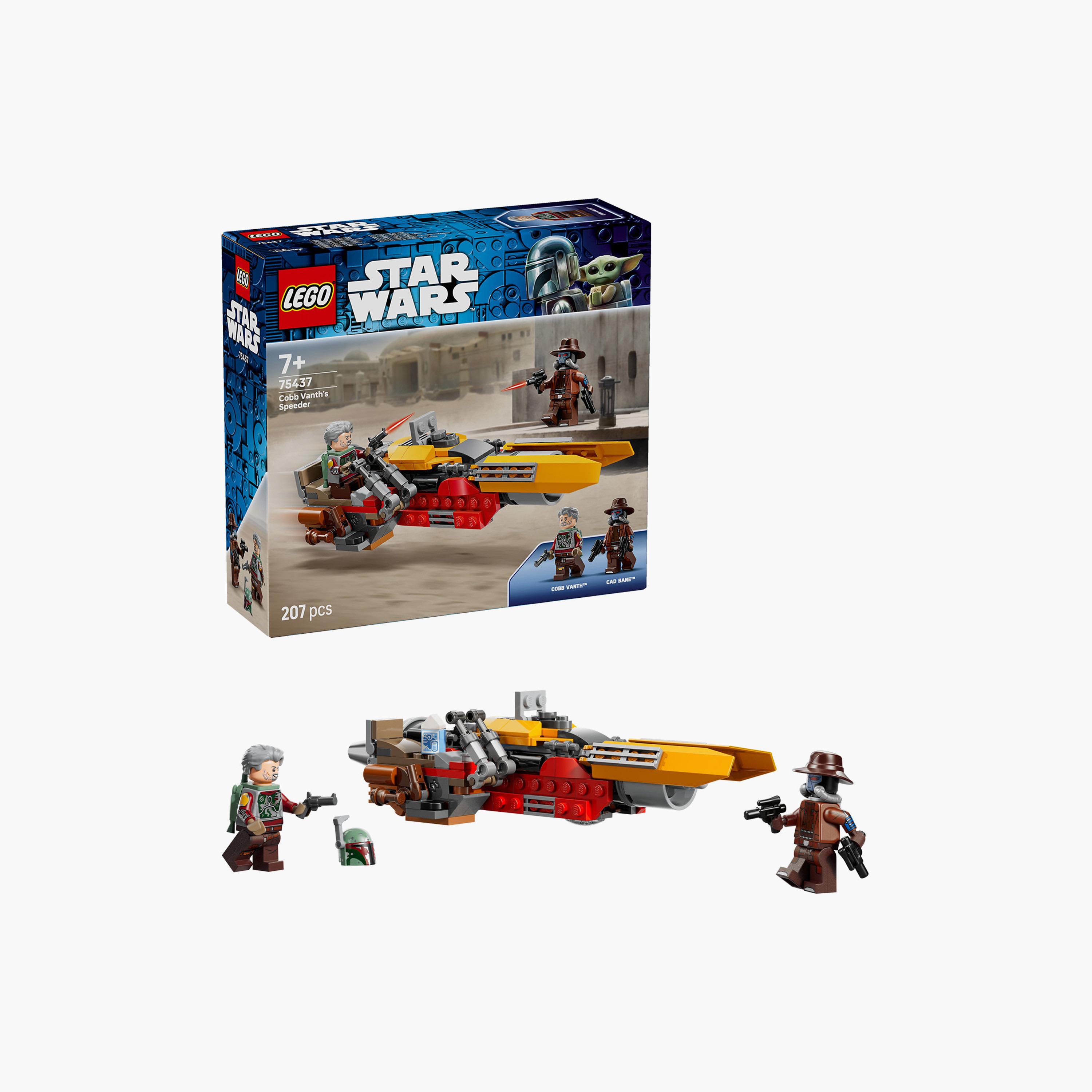 Lego Star Wars Cobb Vanth’s Speeder Toy Building Set - 75437-toys-buildingblocks-blocks-image-2