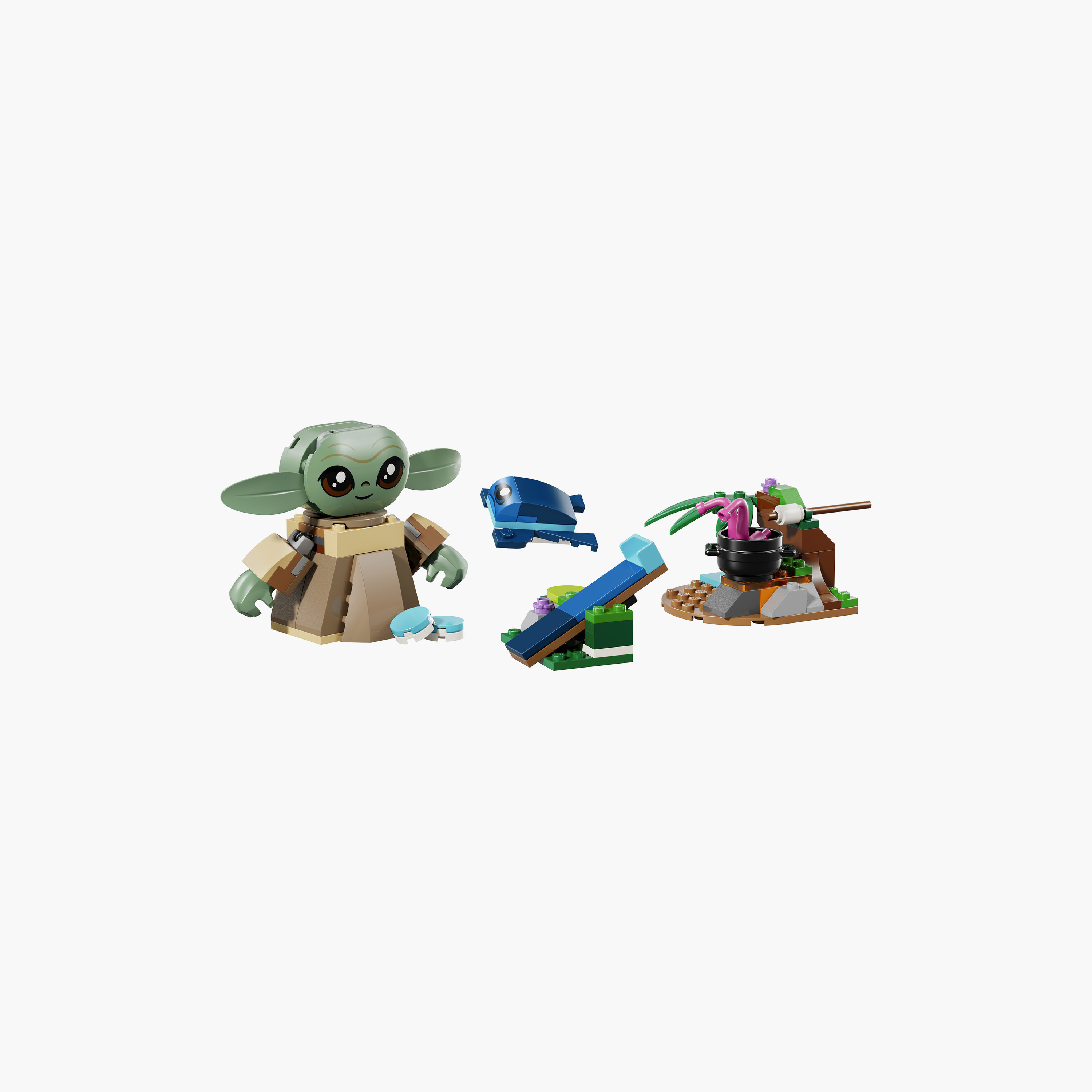Lego Star Wars Grogu’s Homestead Toy Building Set - 75443-toys-buildingblocks-blocks-image-1