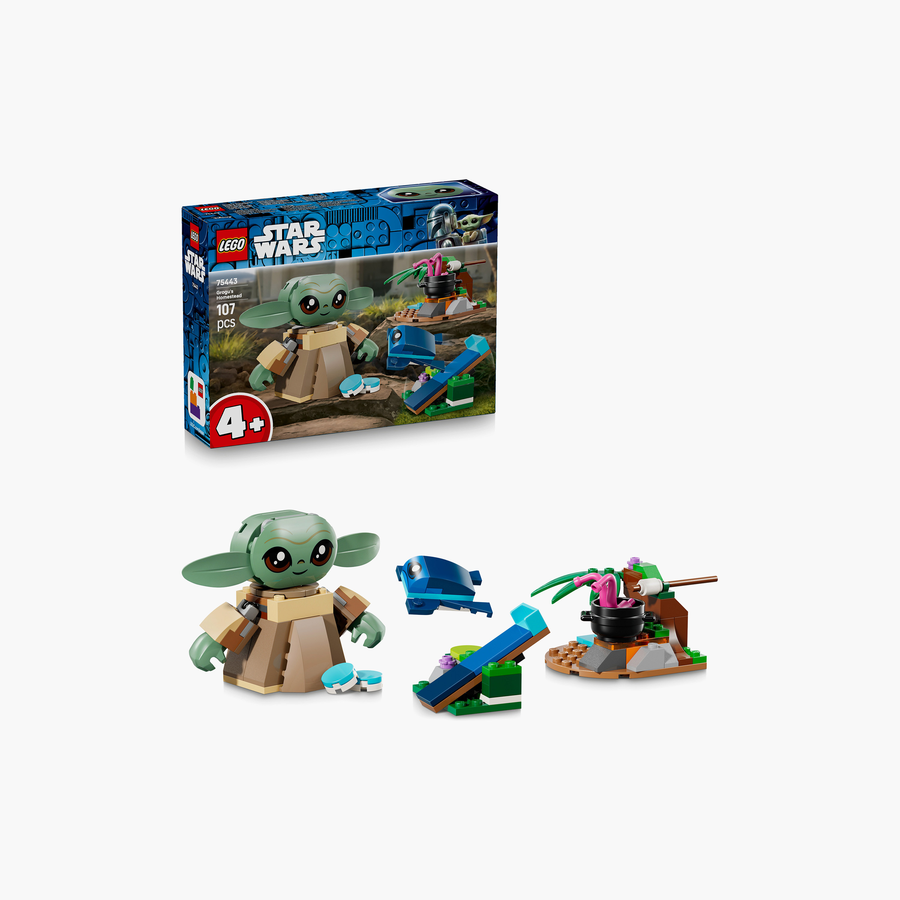 Lego Star Wars Grogu’s Homestead Toy Building Set - 75443-toys-buildingblocks-blocks-image-2