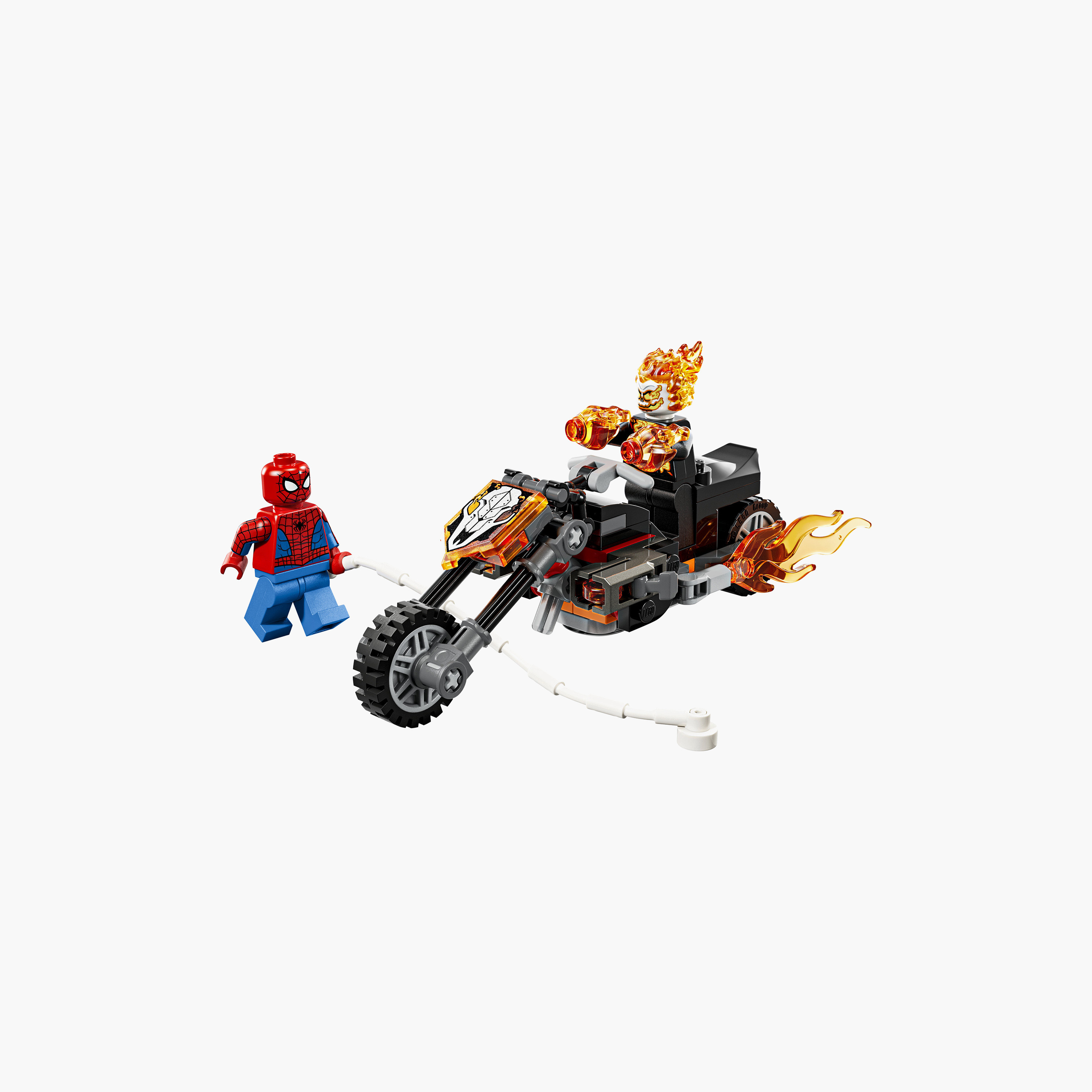 Lego Marvel Spider-Man Vs Ghost Rider Motorcycle - 76335-toys-buildingblocks-blocks-image-1