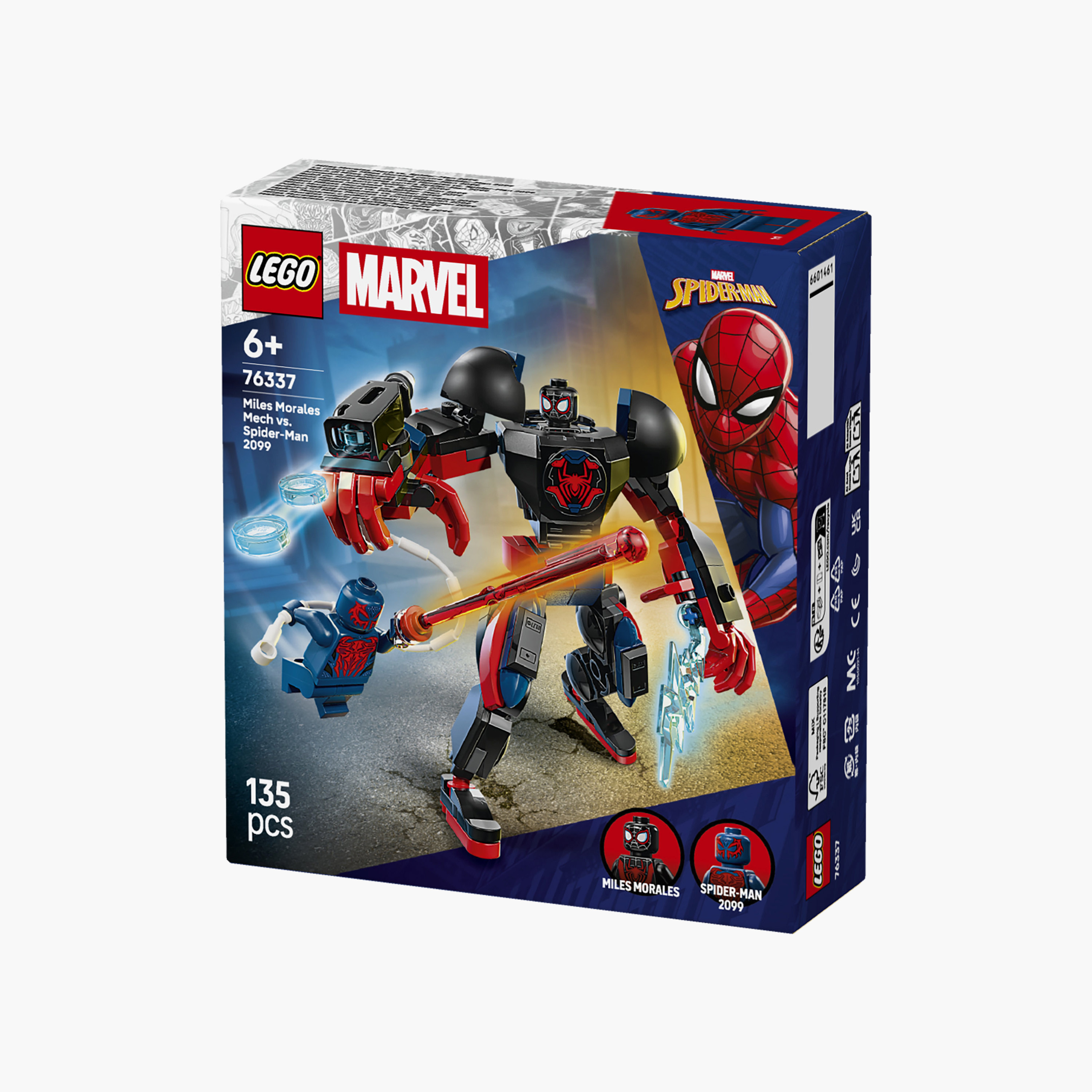 Lego Marvel Miles Morales Mech Vs Spider-Man 2099 - 76337-toys-buildingblocks-blocks-image-5