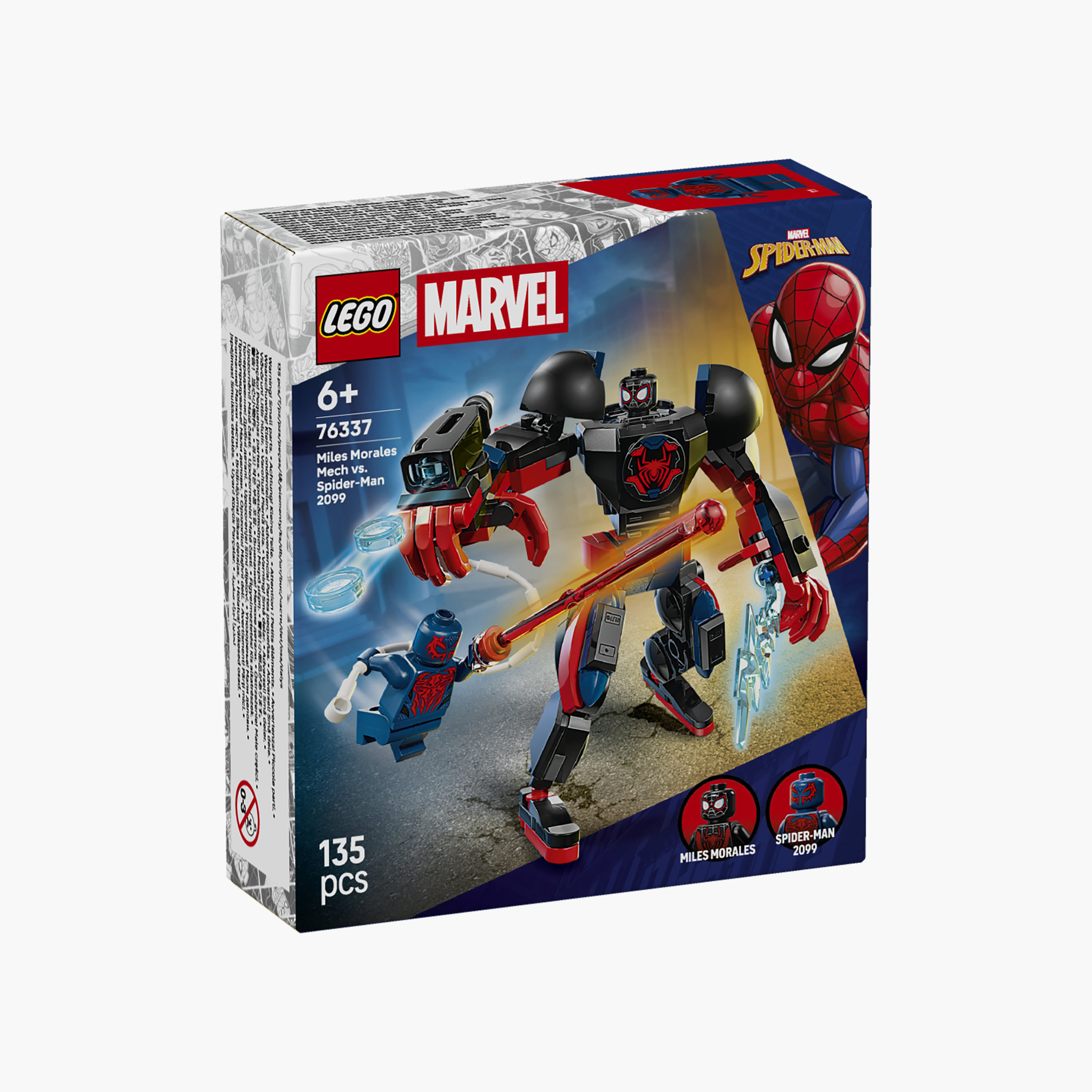 Lego Marvel Miles Morales Mech Vs Spider-Man 2099 - 76337-toys-buildingblocks-blocks-image-6