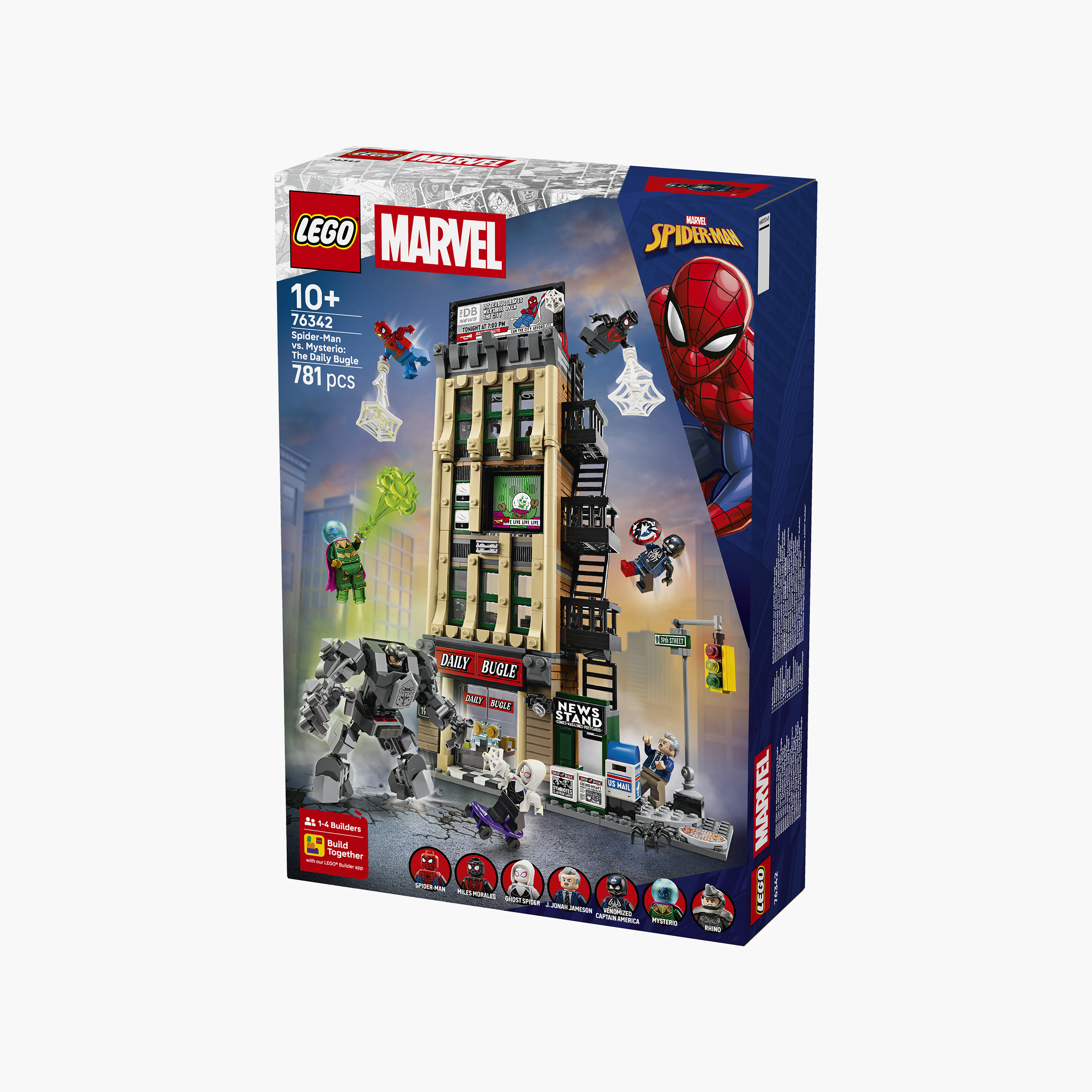 Lego Marvel Spider-Man Vs Mysterio The Daily Bugle - 76342-toys-buildingblocks-blocks-image-4