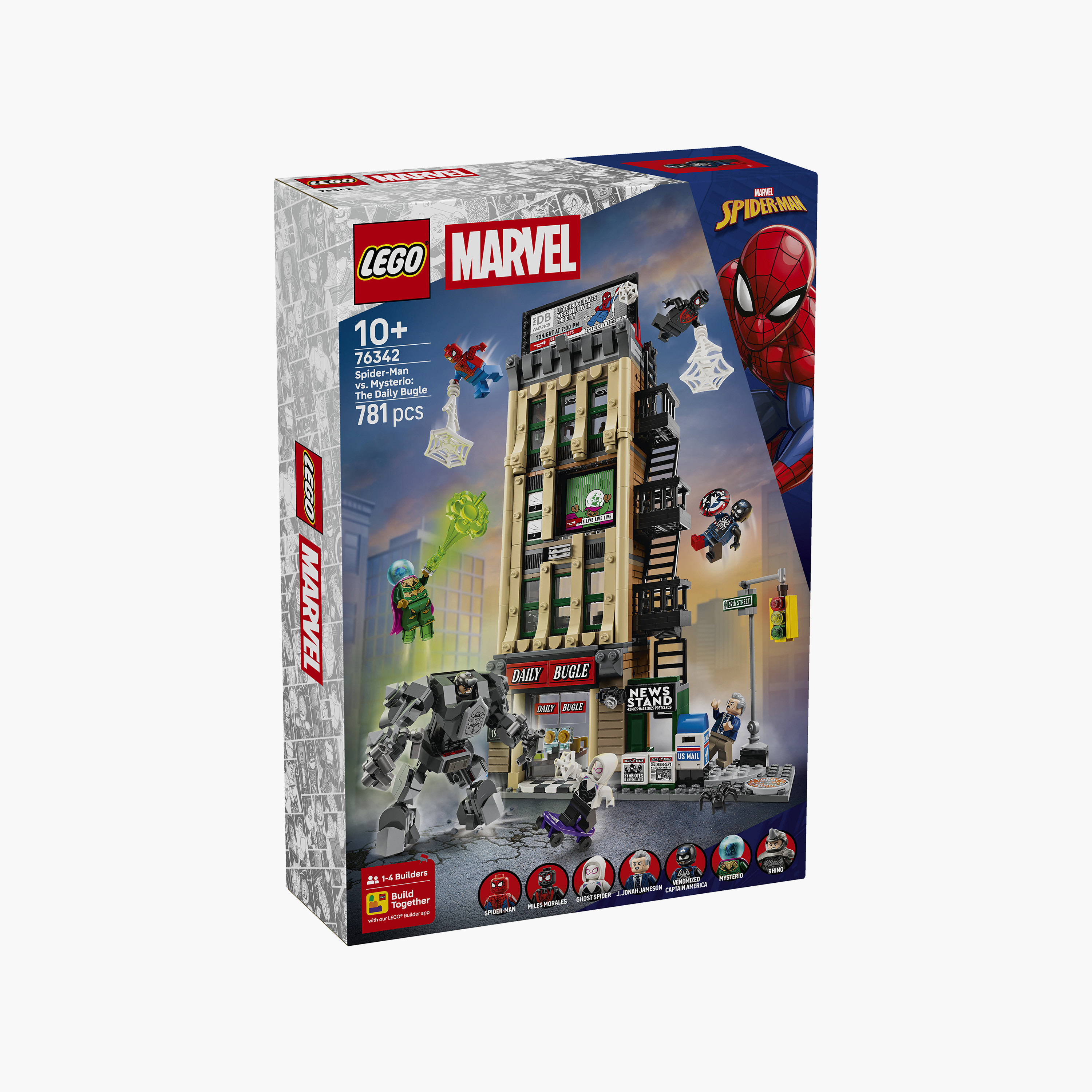 Lego Marvel Spider-Man Vs Mysterio The Daily Bugle - 76342-toys-buildingblocks-blocks-image-5