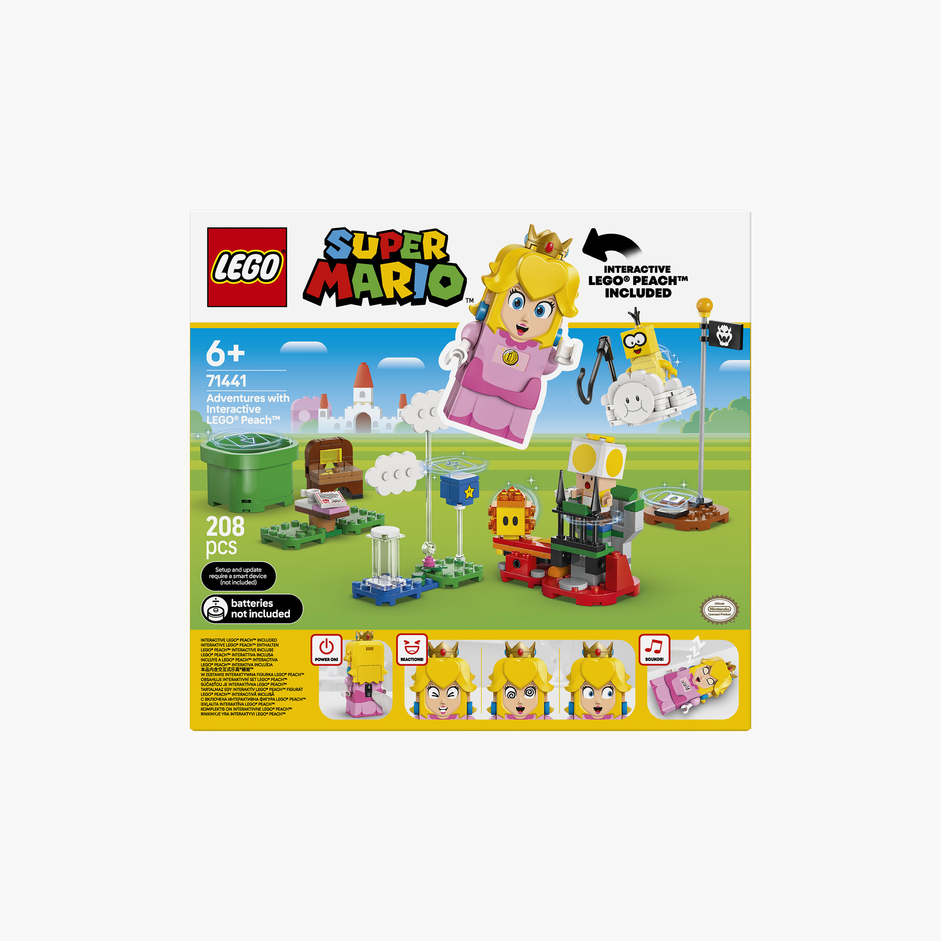 Lego Super Mario Adventures with Interactive Lego Peach - 71441-toys-buildingblocks-blocks-image-3