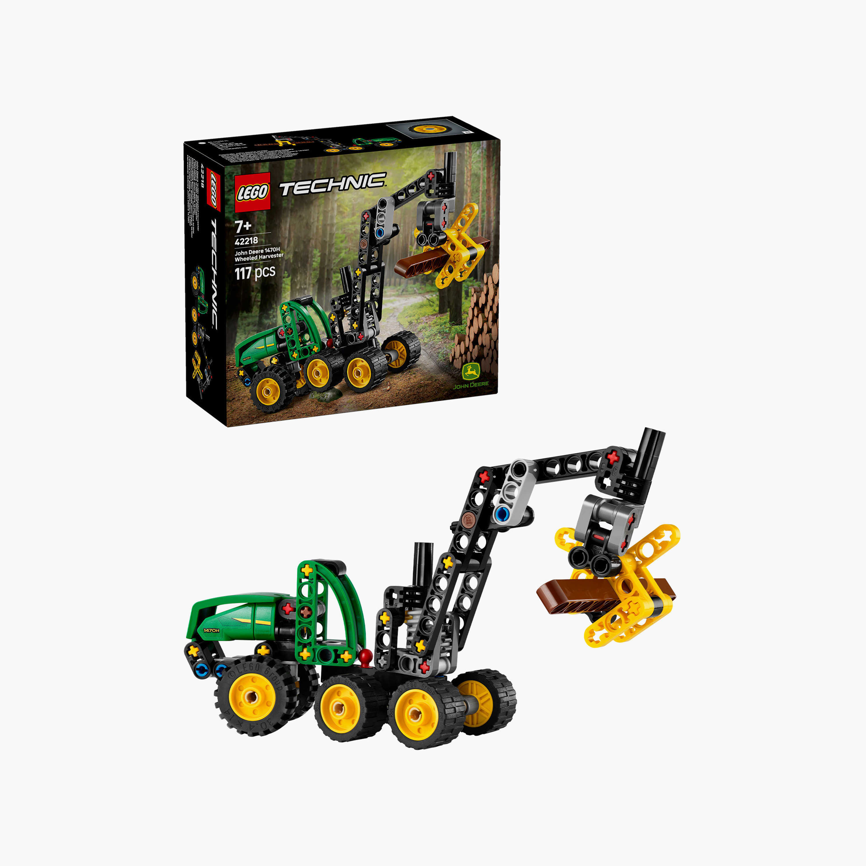 Lego Technic John Deere 1470H Wheeled Harvester - 42218-toys-buildingblocks-blocks-image-3