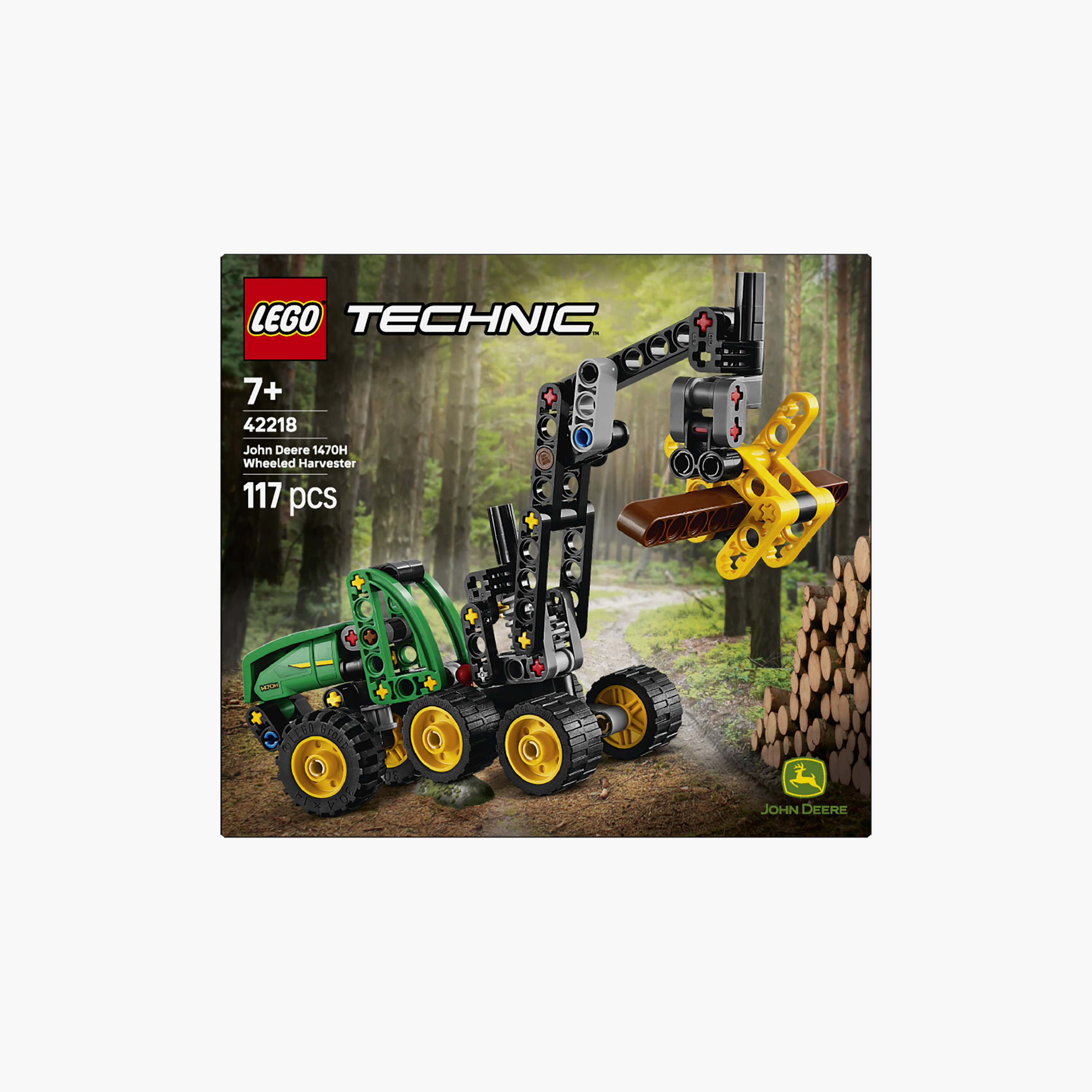 Lego Technic John Deere 1470H Wheeled Harvester - 42218-toys-buildingblocks-blocks-image-4