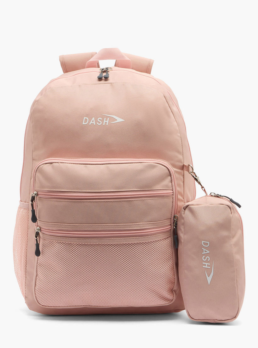 طقم شنطة ظهر مدرسية ومقلمة قطعتين سادة للأطفال بعمر 13 سنة فما فوق من داش-school-bagsandbackpacks-backpacks-image-1
