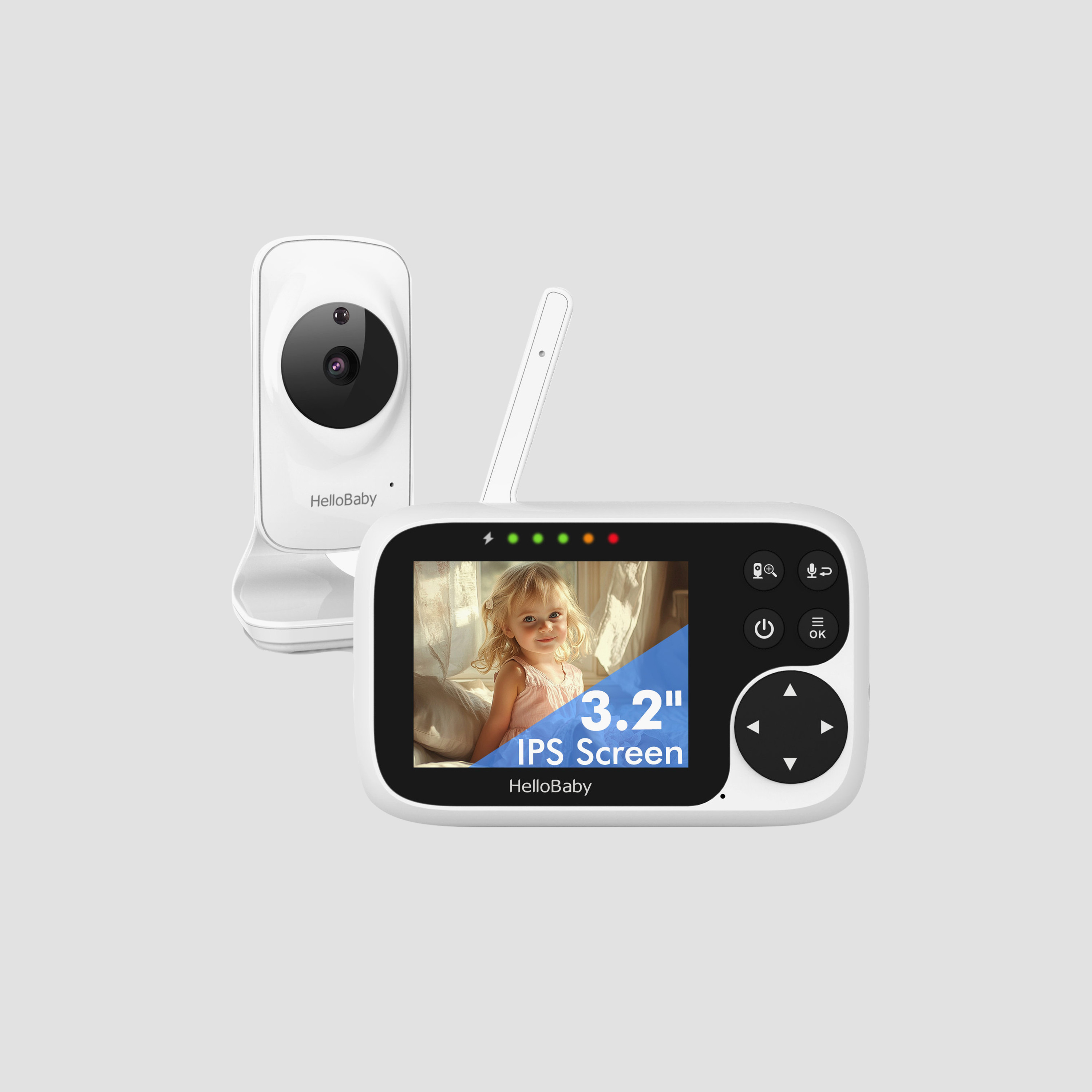 HelloBaby 2.4 inch LCD Video Baby Monitor-baby-healthandsafety-babymonitors-image-1