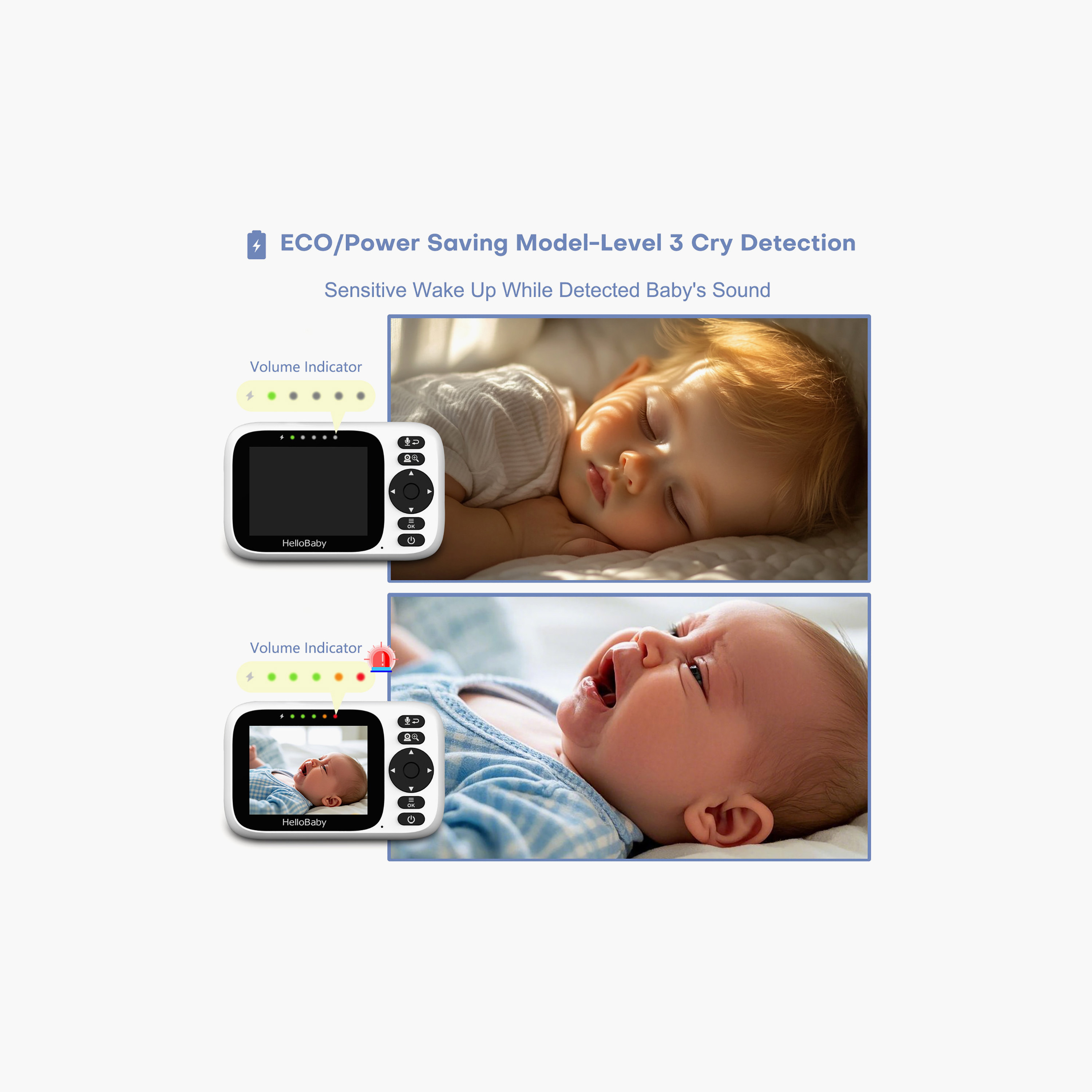 Hellobaby 2.4-Inch LCD Night Vision Monitor with Remote Pan & Tilt & Zoom - 1000 ft-baby-healthandsafety-babymonitors-image-5