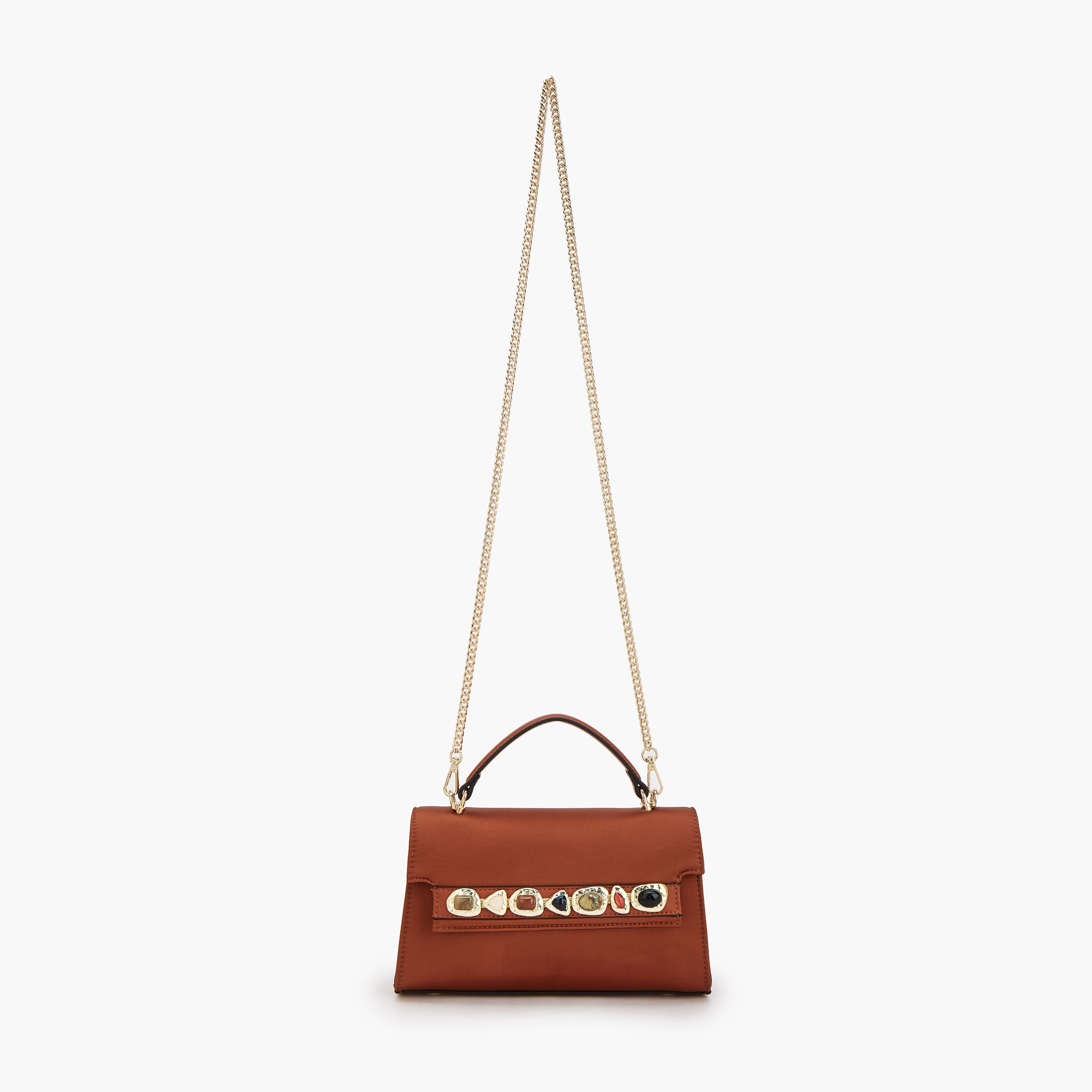 شنطة كروس بودي بحمالة سلسلة قابلة للفصل وتزيينات من إيل-women-bagsandwallets-handbags-image-2