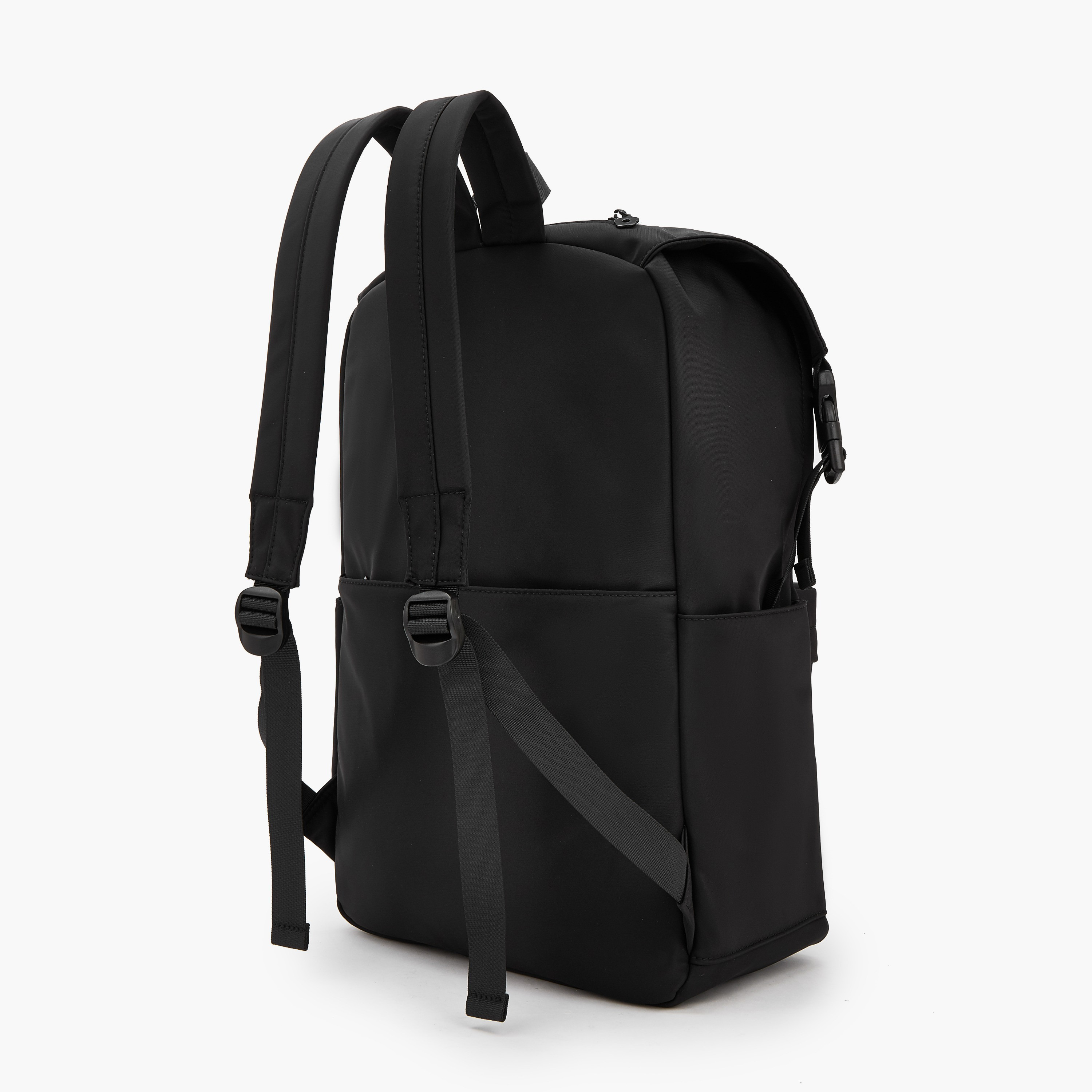 شنطة ظهر سادة بأحزمة جانبية قابلة للتعديل من ميسي-women-bagsandwallets-backpacks-image-6