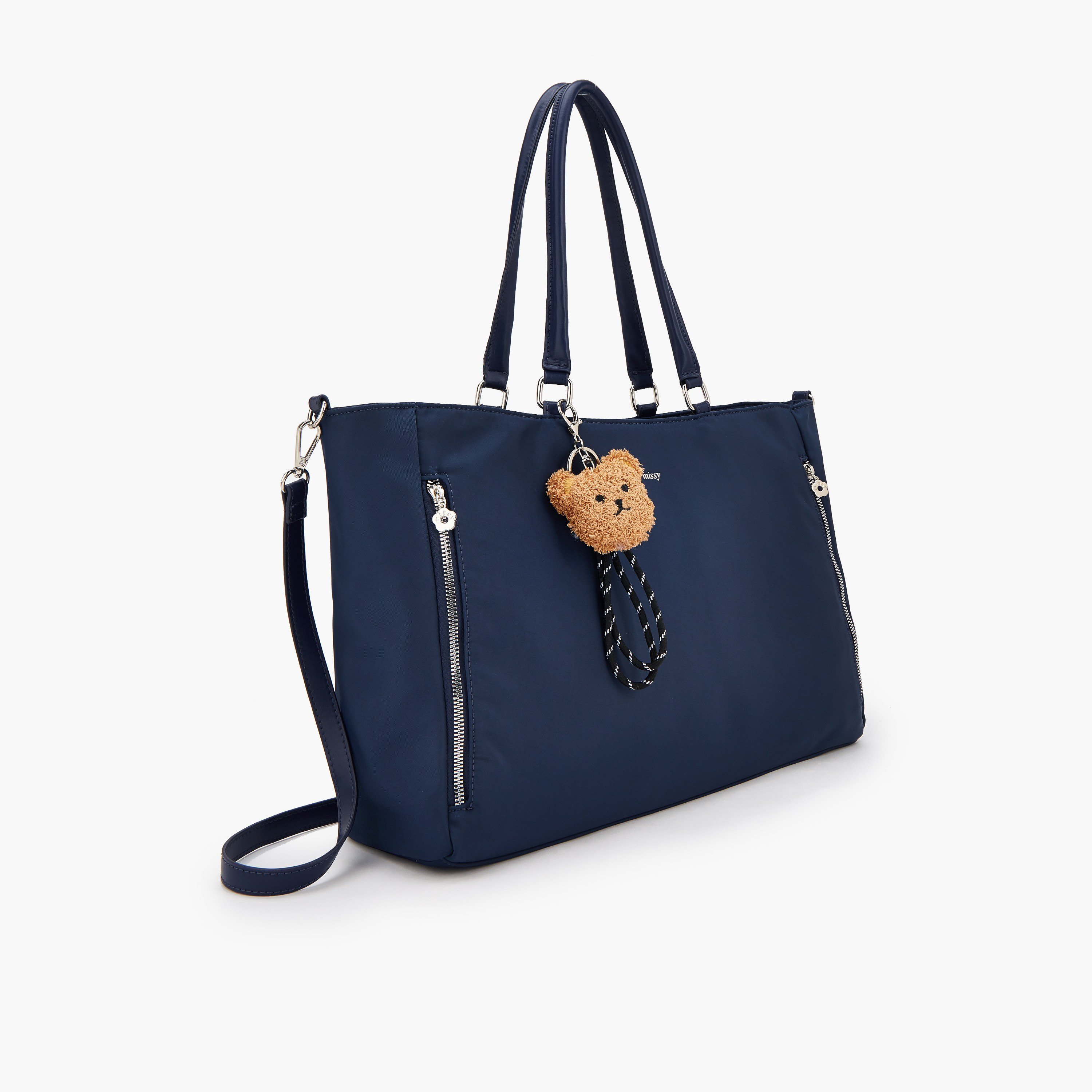 شنطة توتي مع دلاية دب بسحاب إغلاق من ميسي-women-bagsandwallets-handbags-image-3