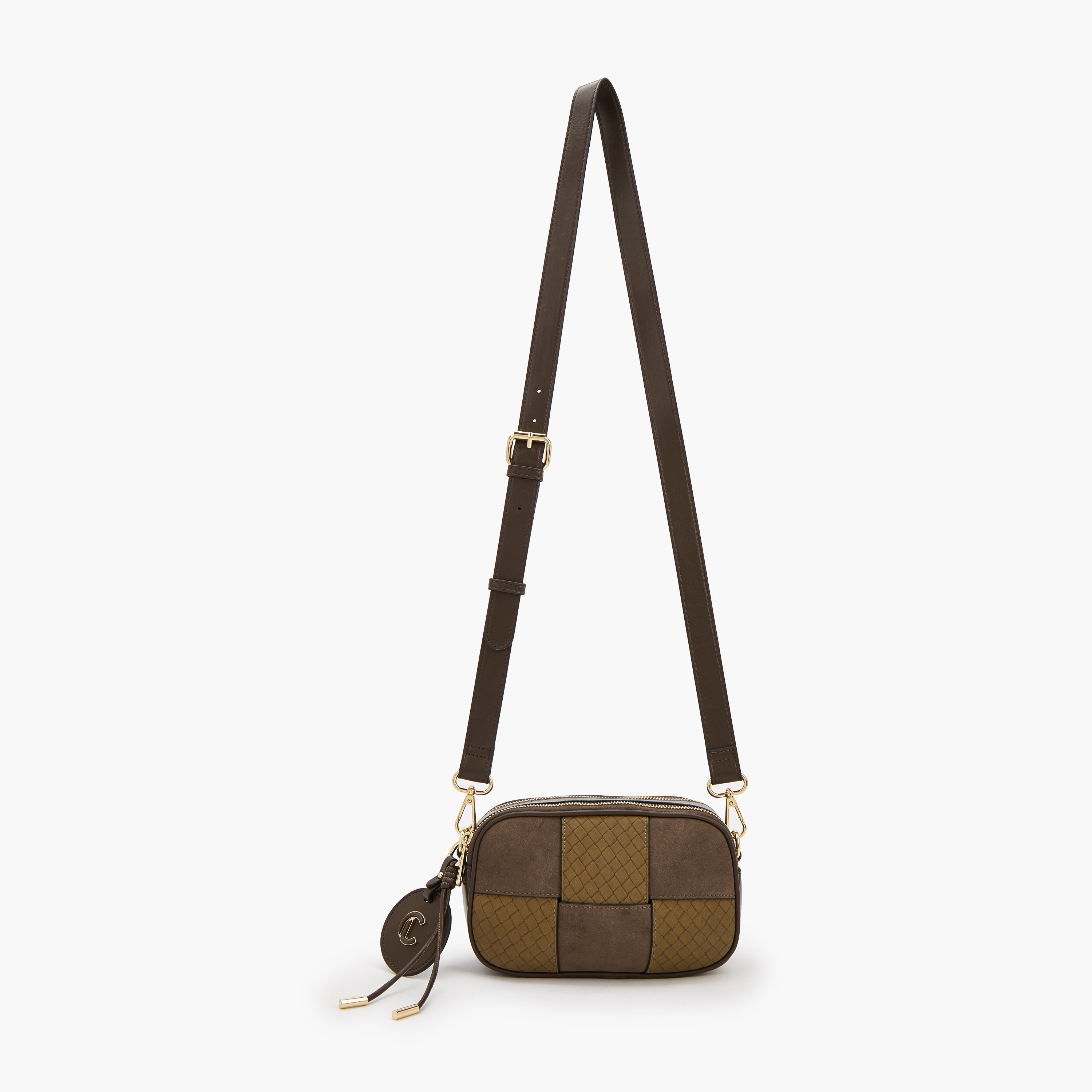 شنطة كروس بودي بألواح وسحاب إغلاق من لو كونفورت-women-bagsandwallets-handbags-image-2