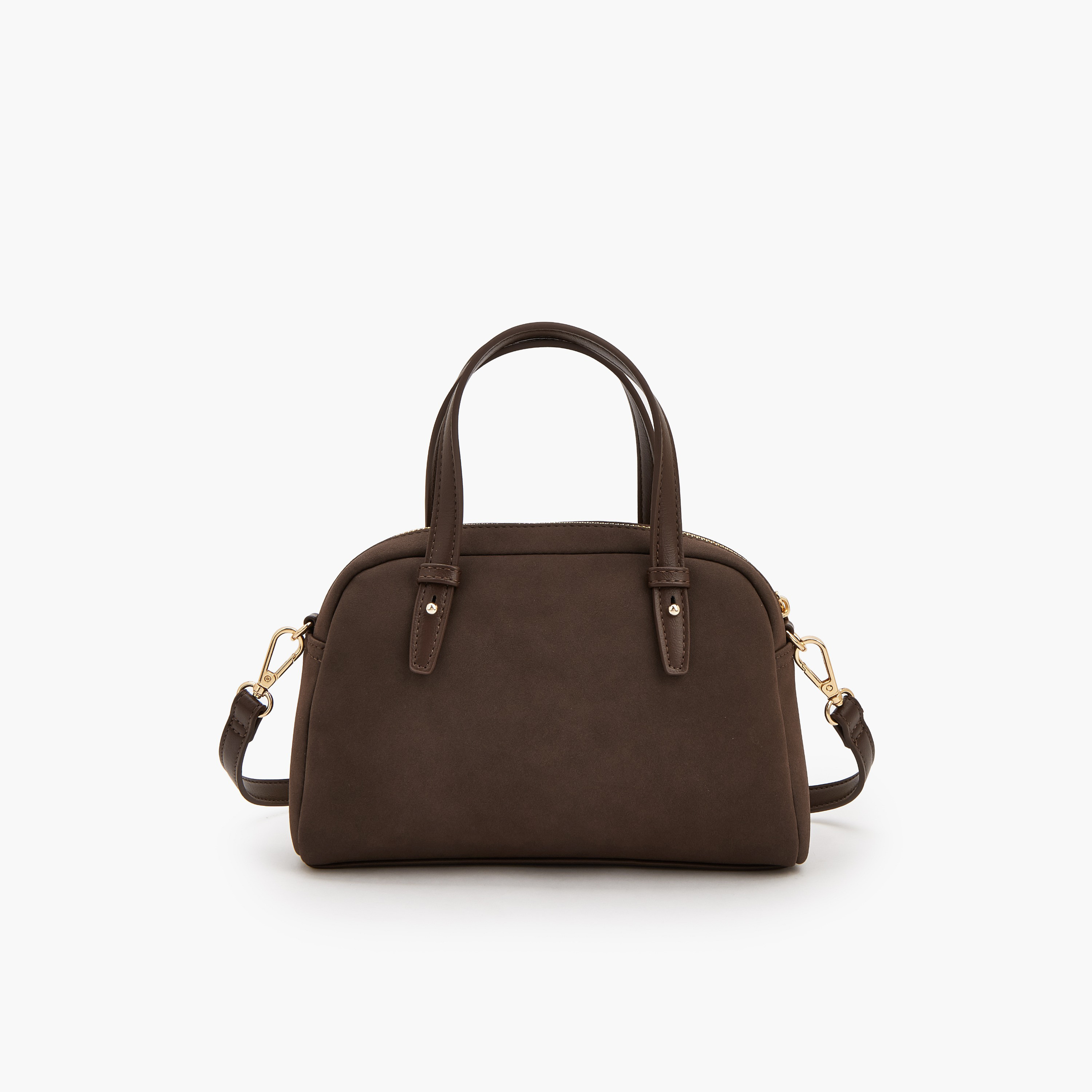 شنطة ساتشل سادة بسحاب إغلاق من لو كونفورت-women-bagsandwallets-handbags-image-5