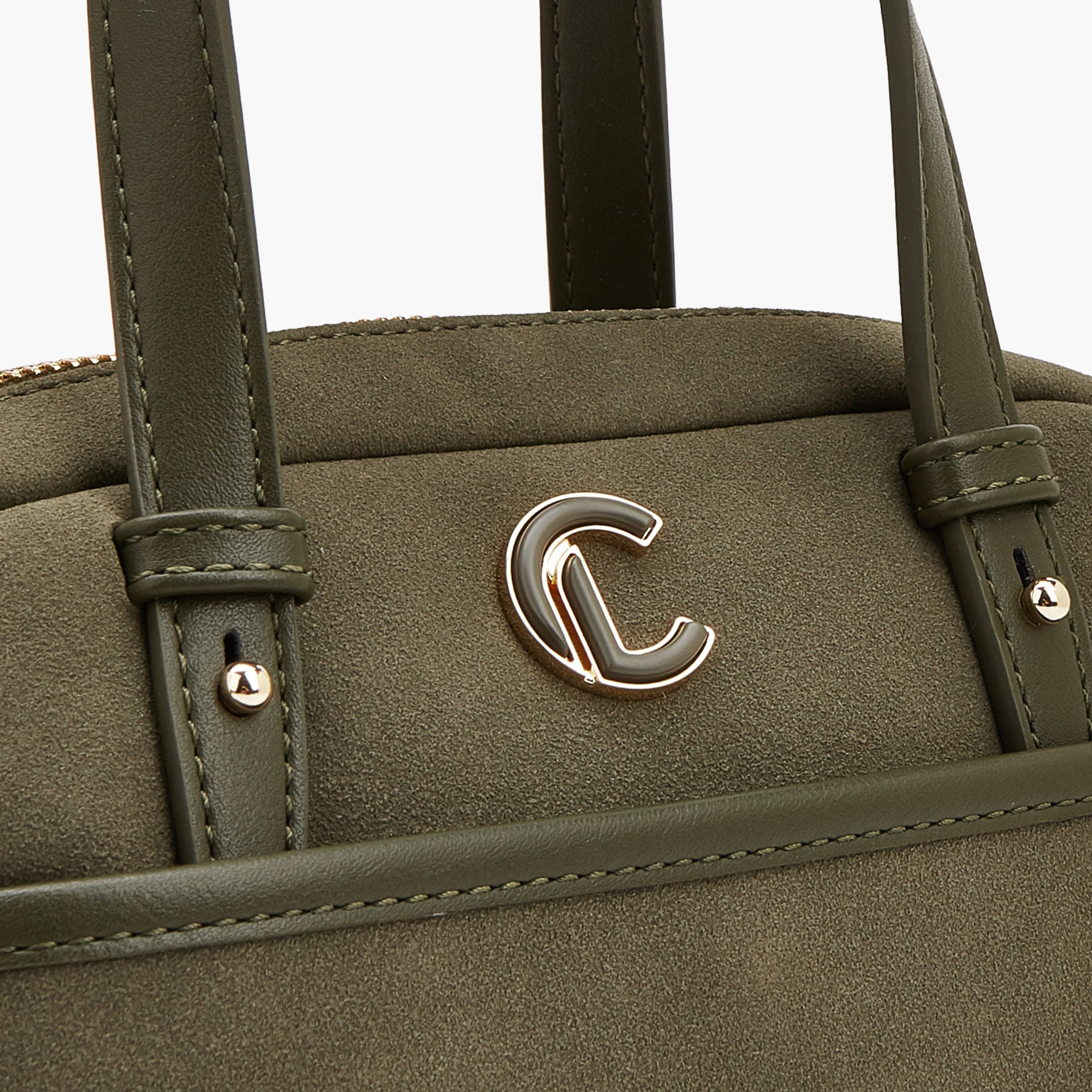 Le Confort Solid Satchel Bag with Zip Closure-women-bagsandwallets-handbags-image-4