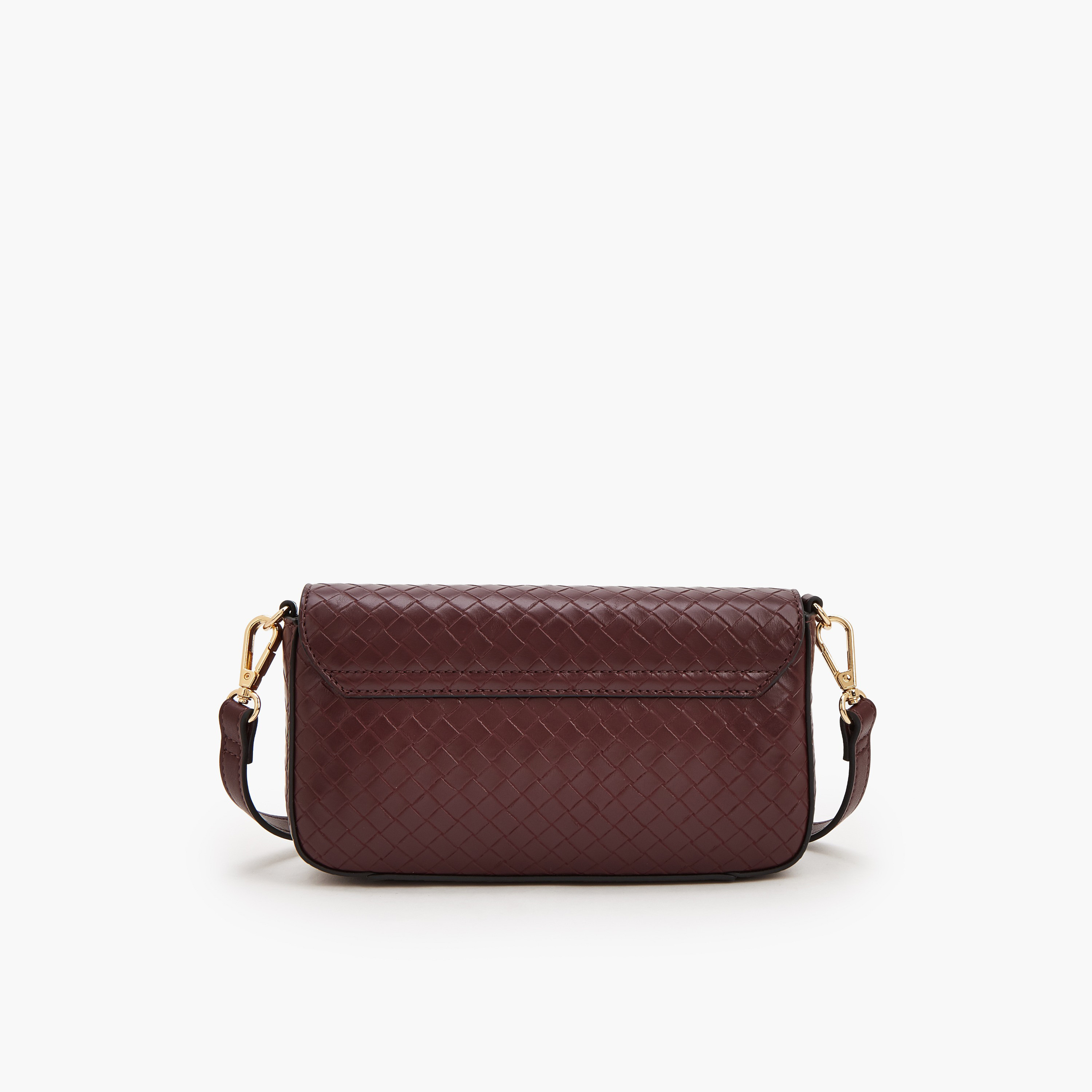 شنطة كروس بودي منسوجة بزر إغلاق من لو كونفورت-women-bagsandwallets-handbags-image-5