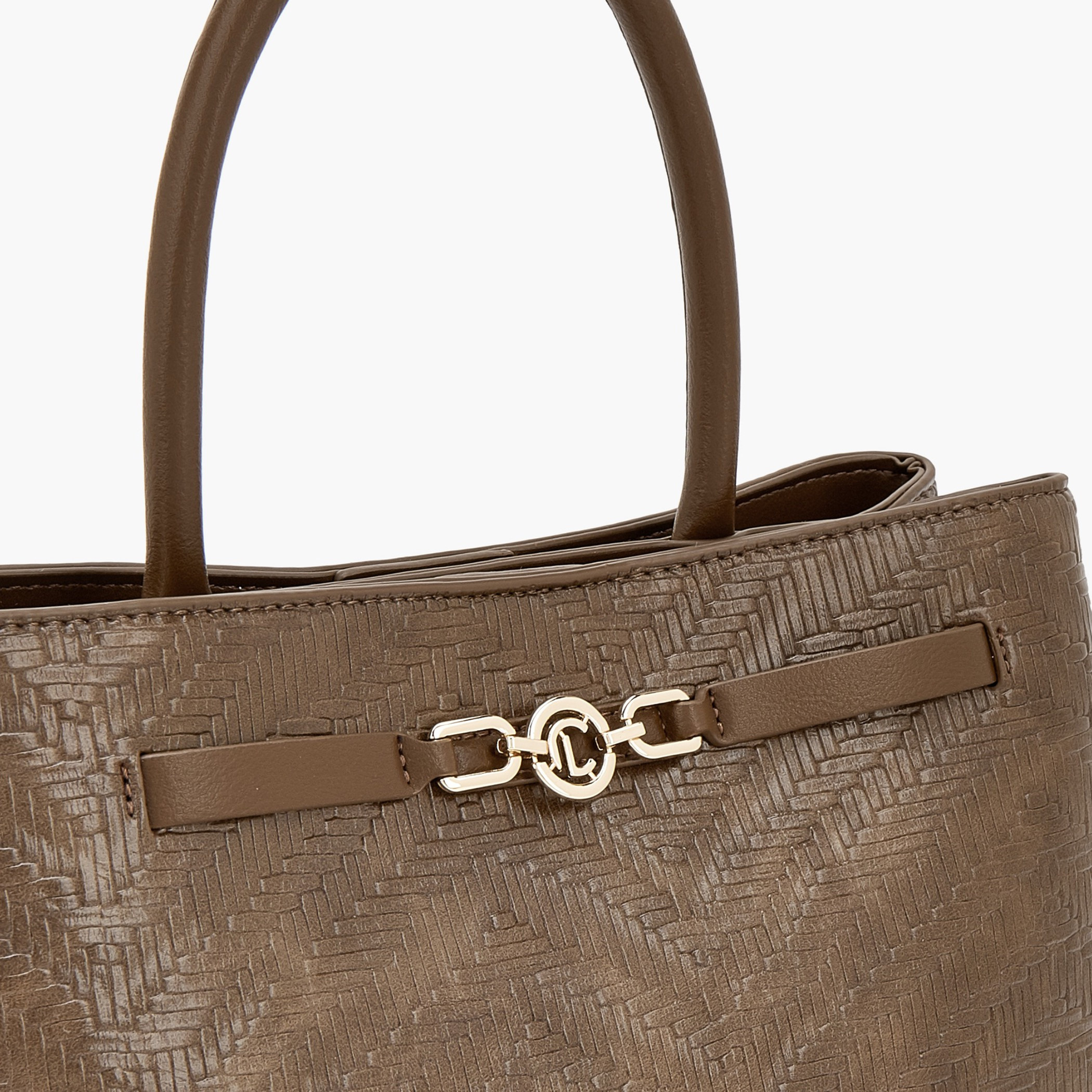 Le Confort Textured Tote Bag with Magnetic Closure-women-bagsandwallets-handbags-image-4