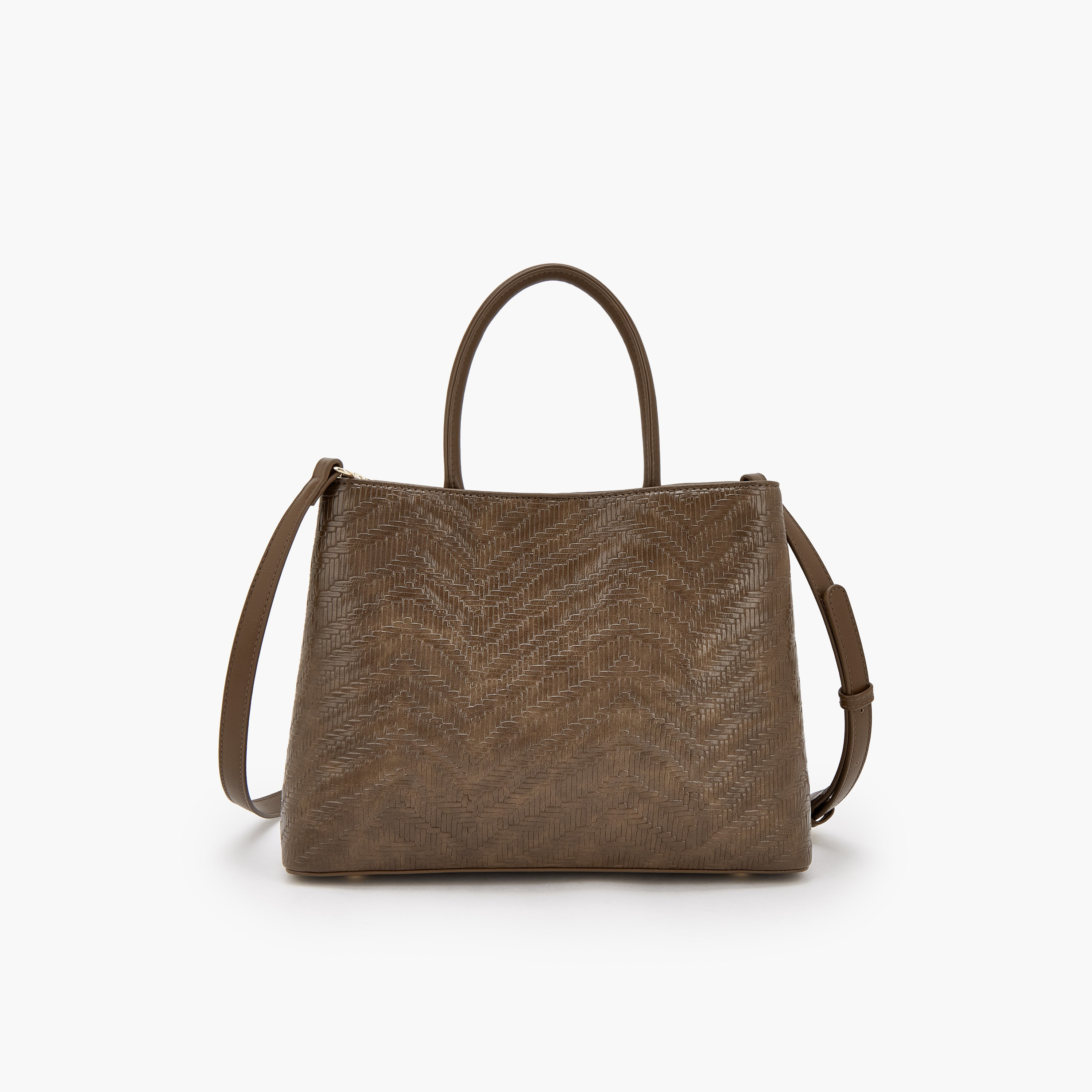 Le Confort Textured Tote Bag with Magnetic Closure-women-bagsandwallets-handbags-image-5