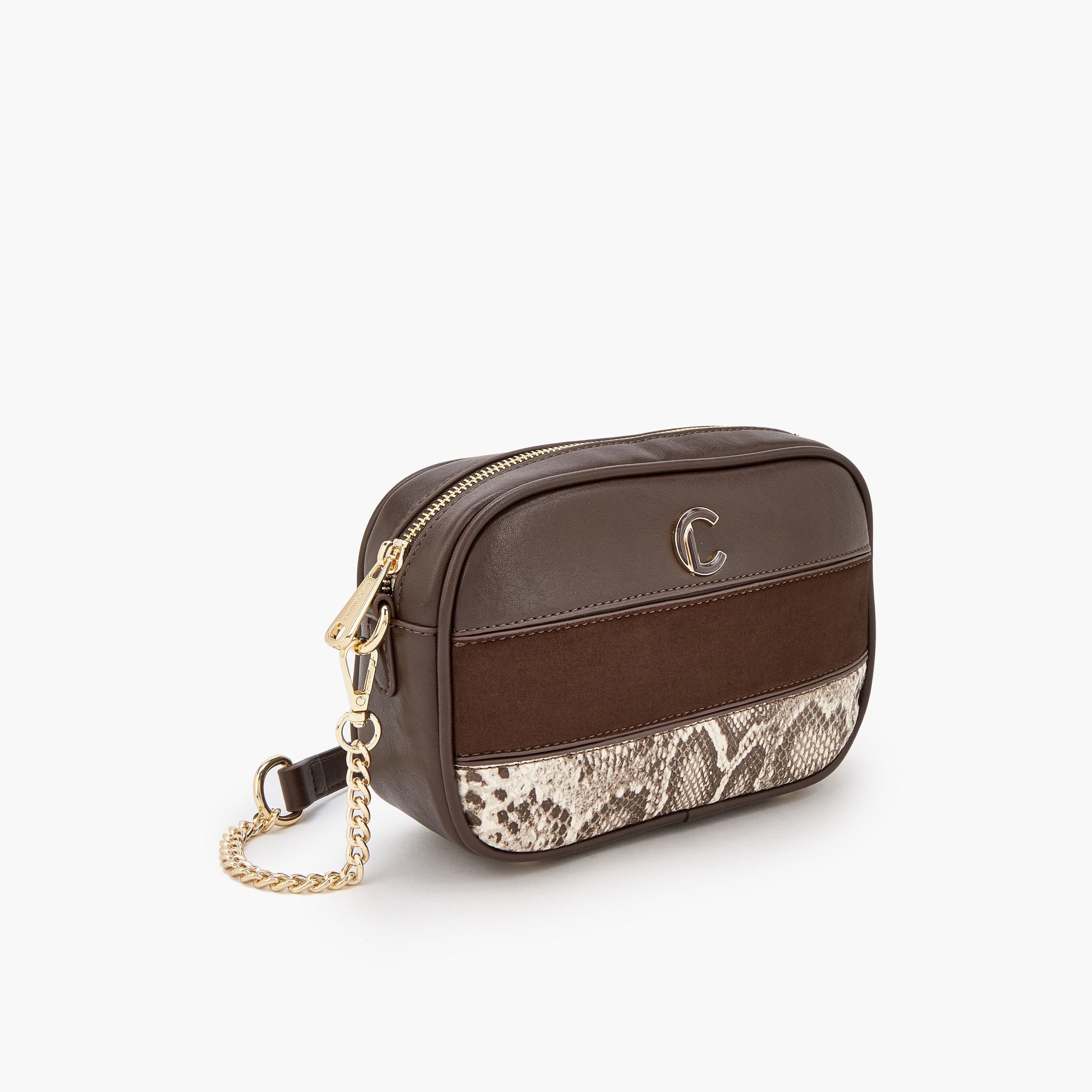 Le Confort Animal Print Crossbody Bag with Zip Closure-women-bagsandwallets-handbags-image-3