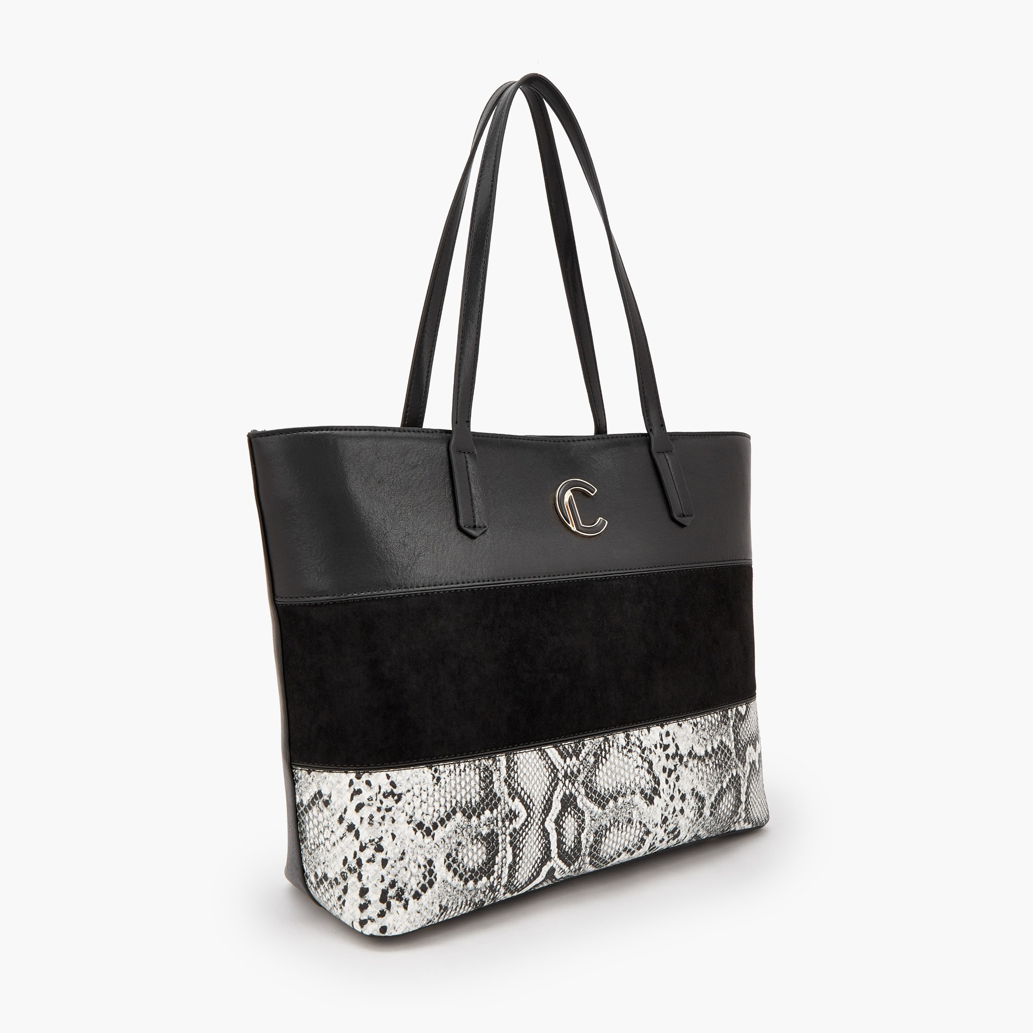 Le Confort Animal Print Tote Bag with Zip Closure-women-bagsandwallets-handbags-image-2