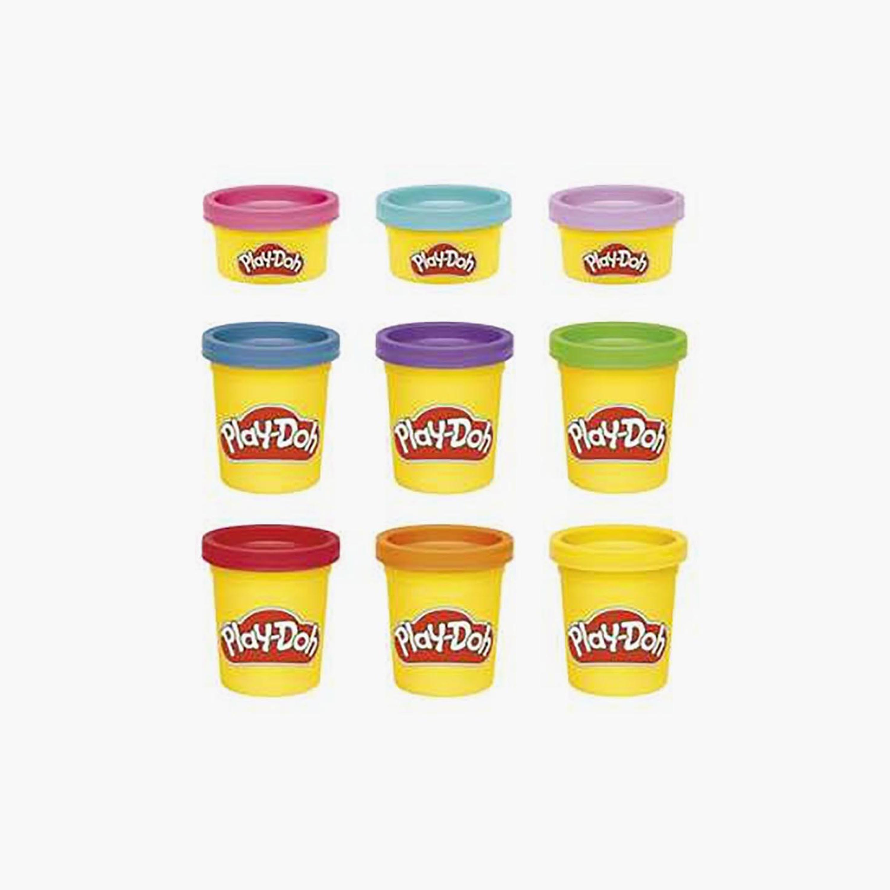 Play-Doh 9-Piece Colourful Compound Tubs-toys-educational-doughtoys-image-1