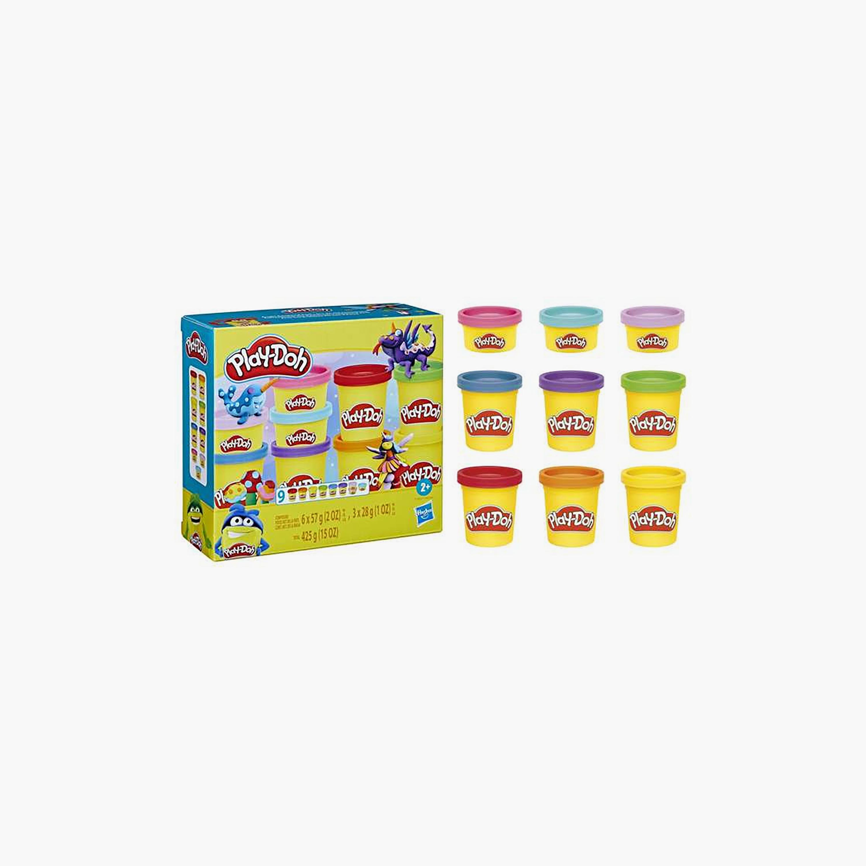 Play-Doh 9-Piece Colourful Compound Tubs-toys-educational-doughtoys-image-2