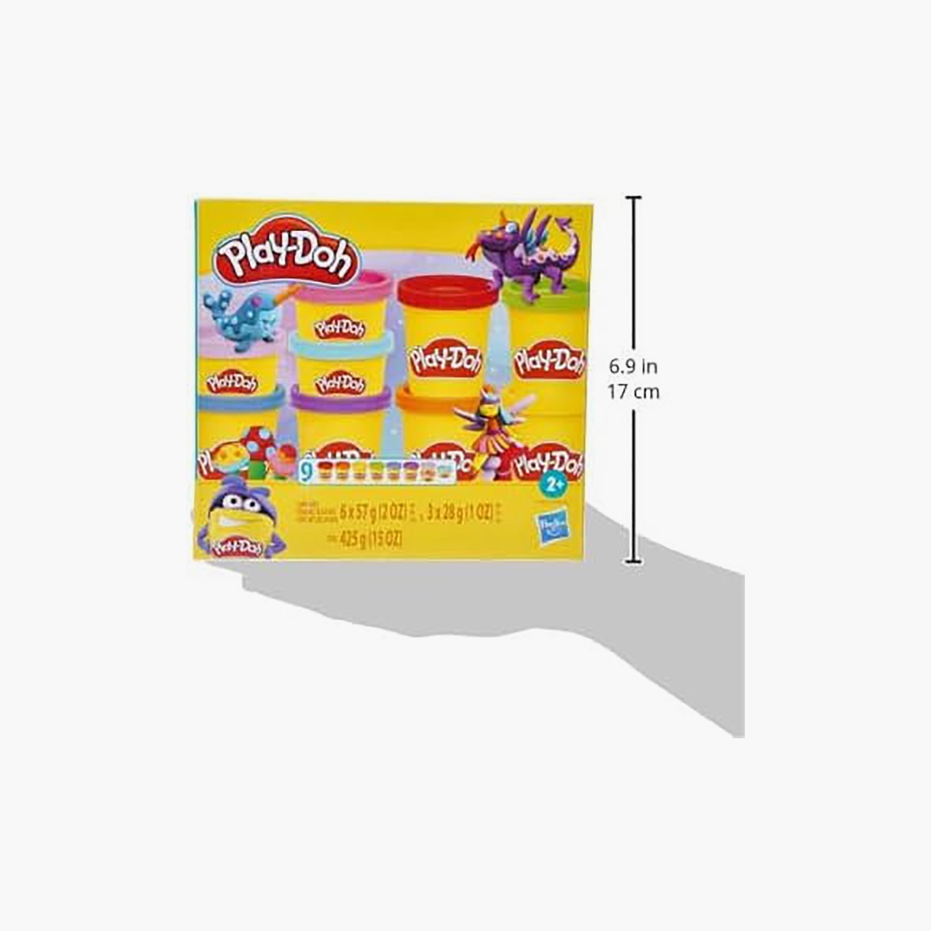 Play-Doh 9-Piece Colourful Compound Tubs-toys-educational-doughtoys-image-5