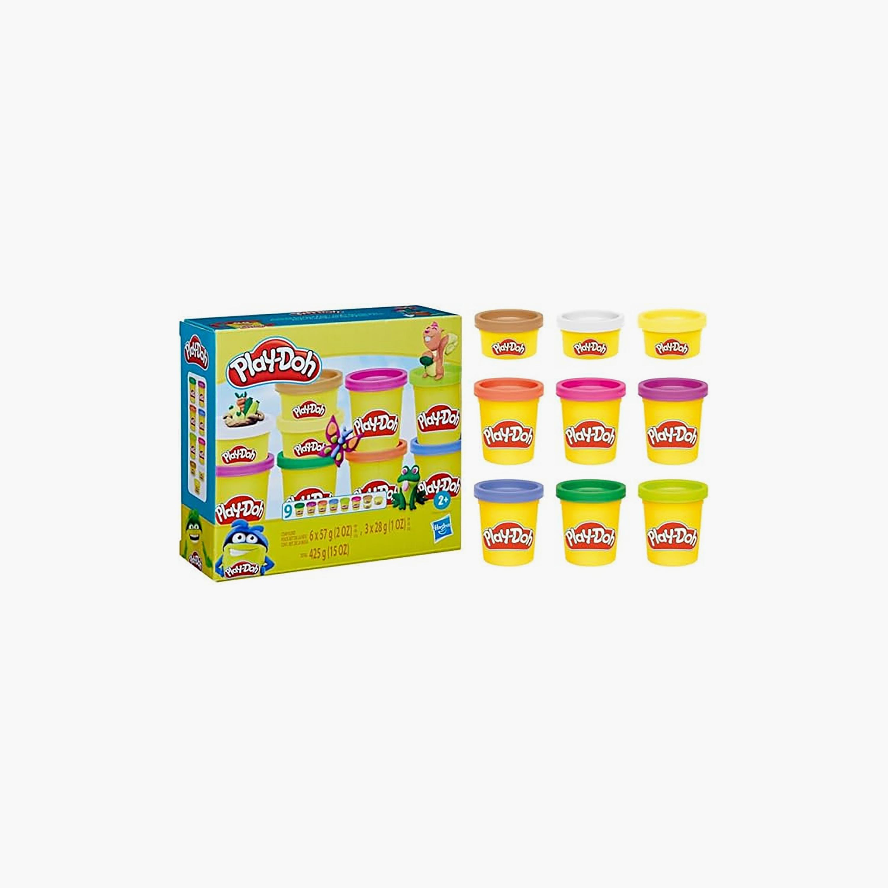 Play-Doh 9-Piece Colourful Compound Tubs-toys-educational-doughtoys-image-2
