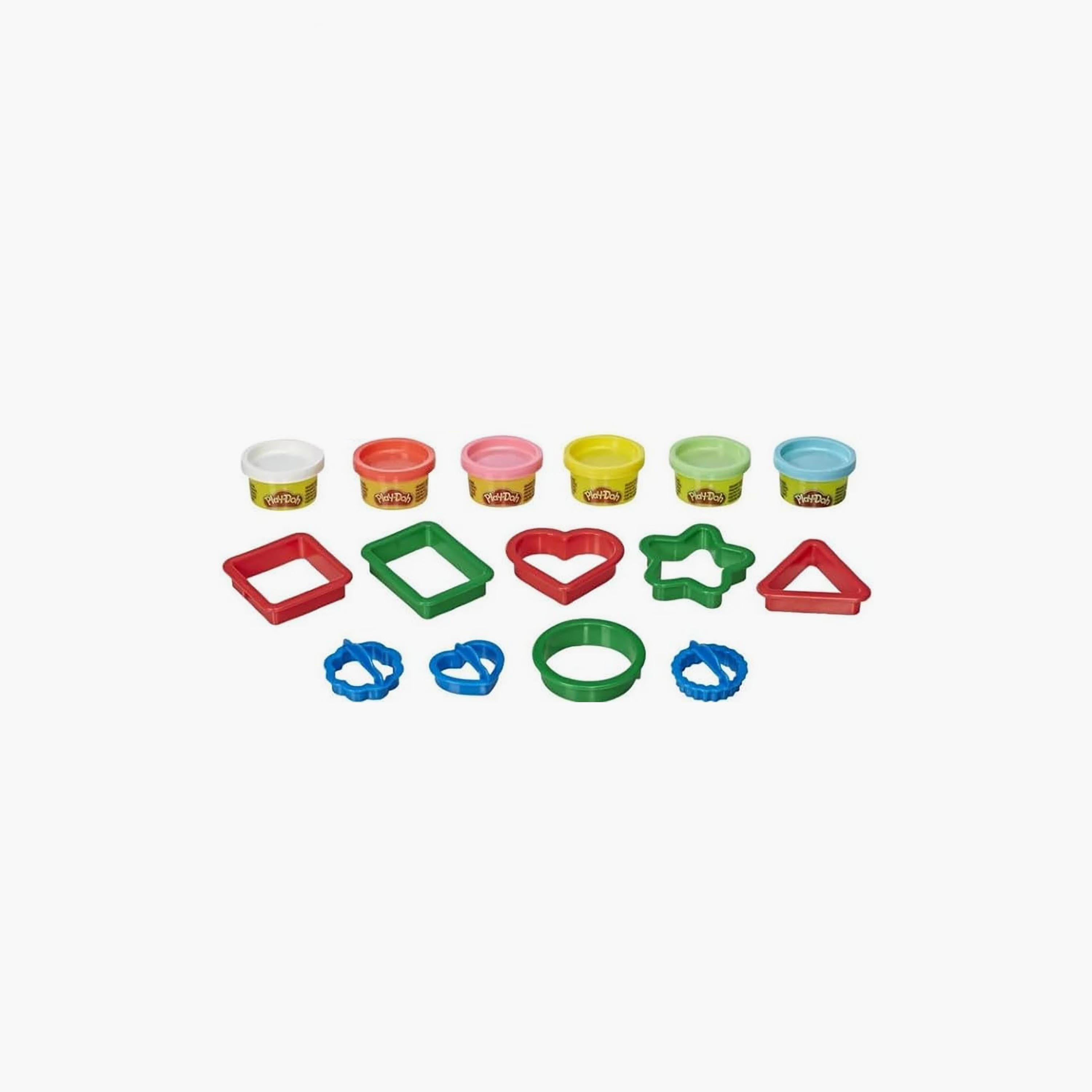 طقم بلاي-دوه 6 قطع عبوات صلصال ملونة مع قوالب أشكال-toys-educational-doughtoys-image-1