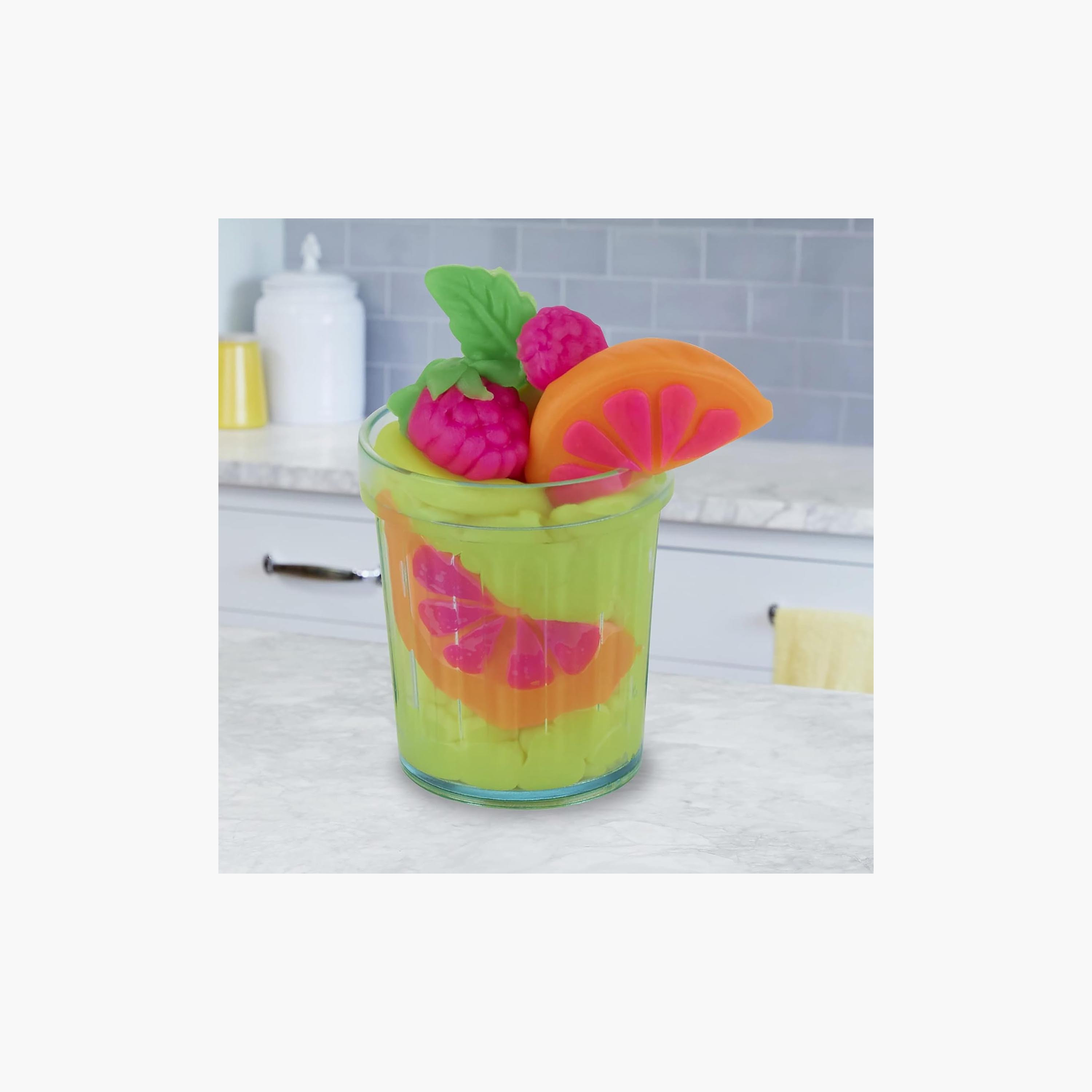 طقم لعب بلاي-دوه صانع العصير مع مقبض كبس-toys-educational-doughtoys-image-3