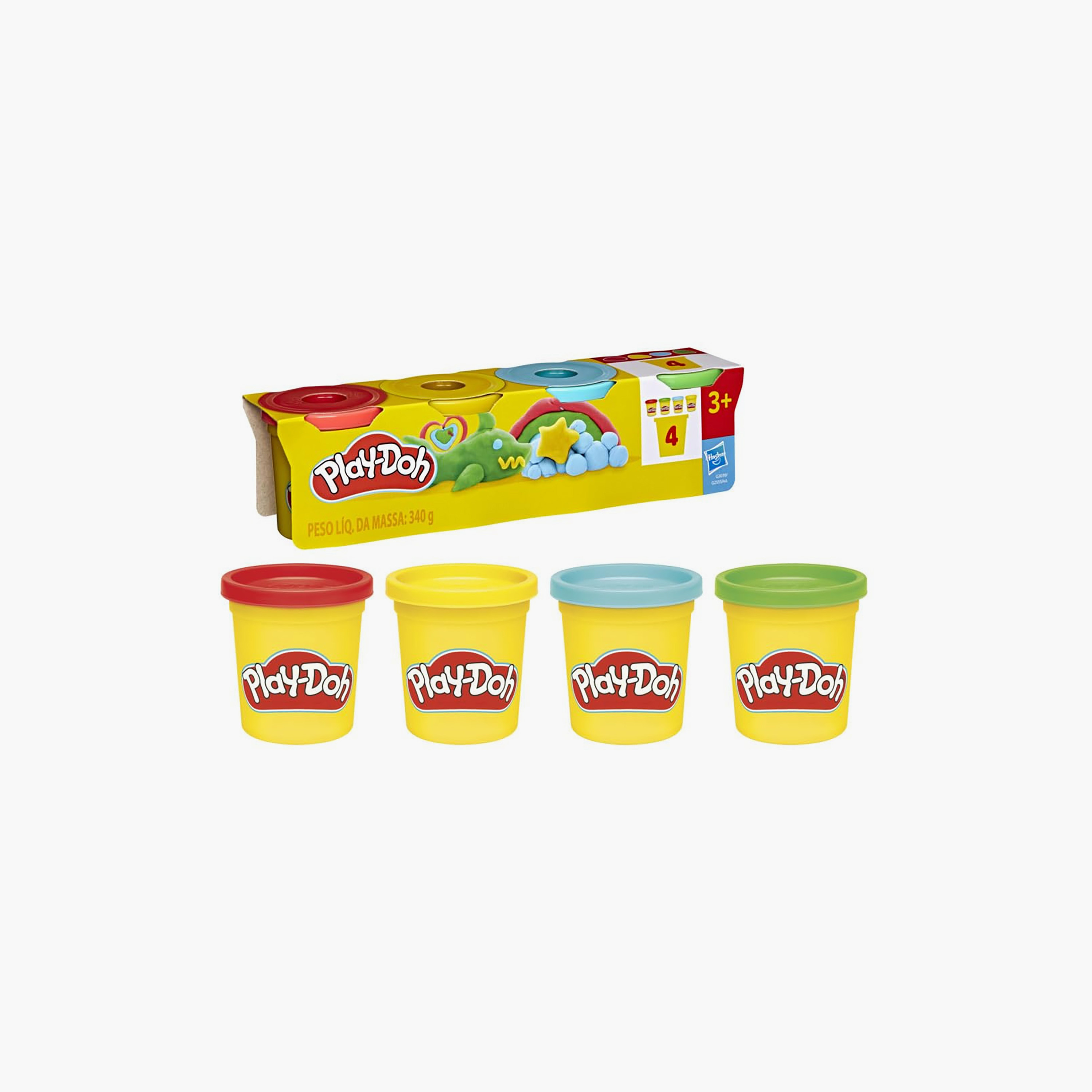 Hasbro Play Doh 4-Piece Classic Dough Compound Cans-toys-educational-doughtoys-image-3