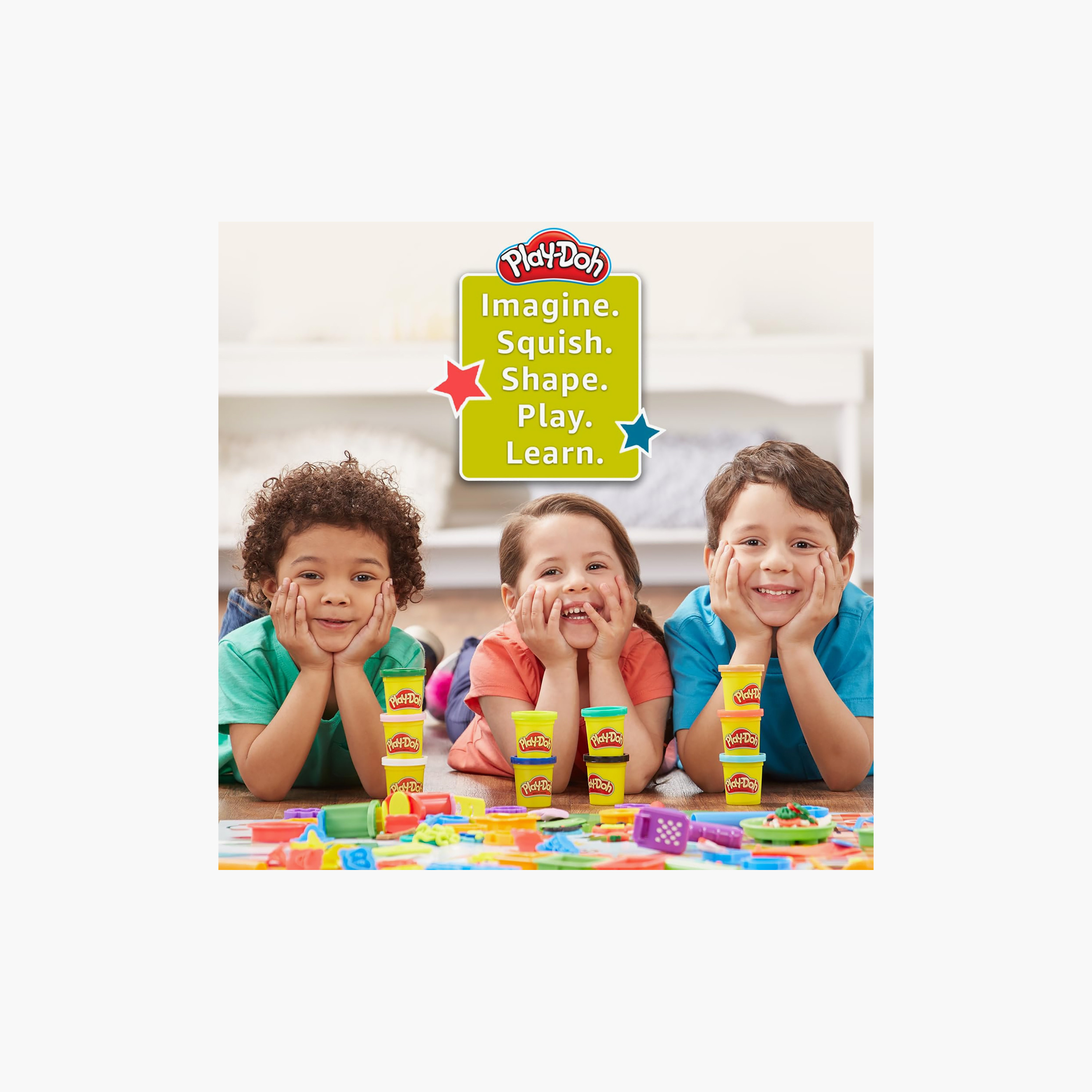Hasbro Play Doh 4-Piece Classic Dough Compound Cans-toys-educational-doughtoys-image-4