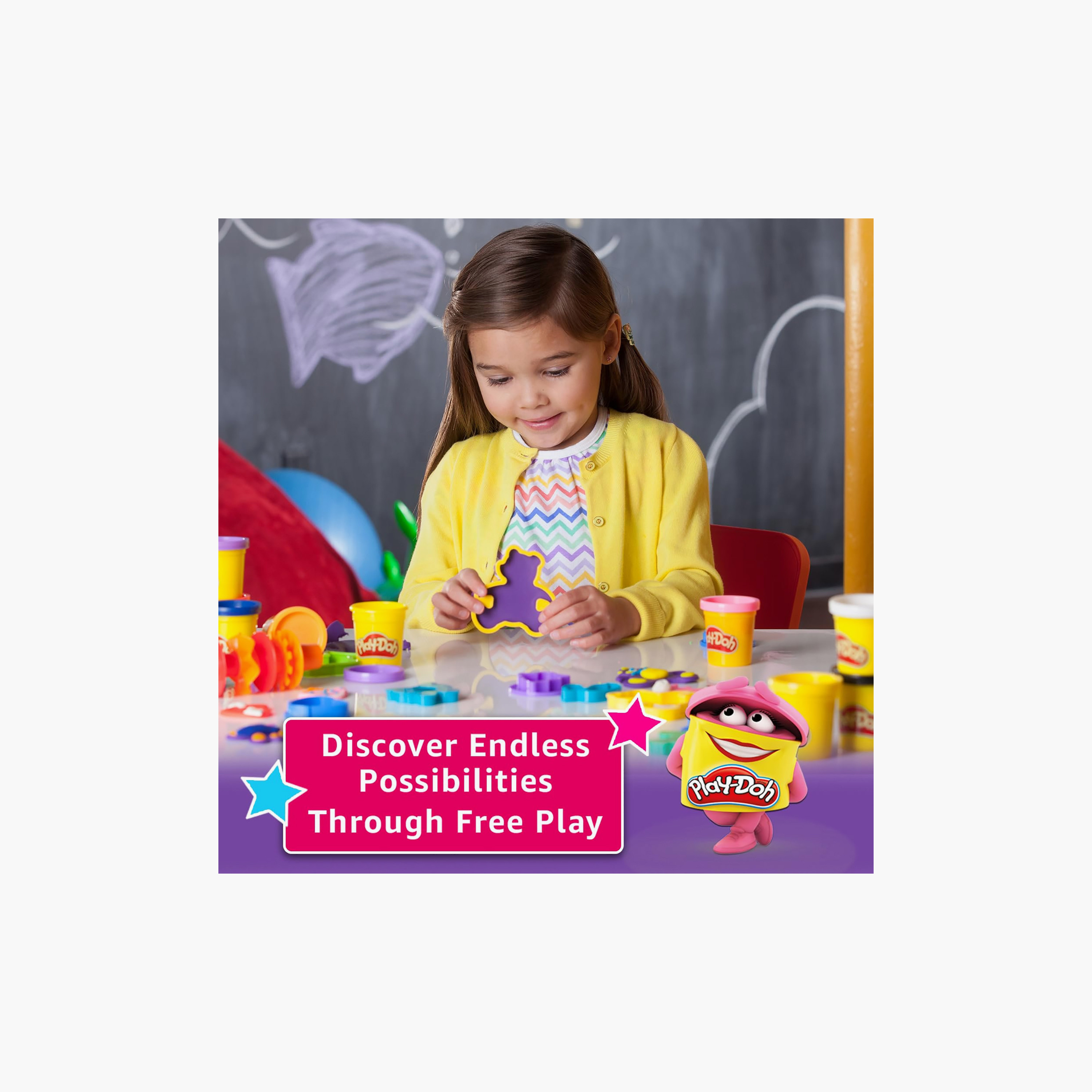 Hasbro Play Doh 4-Piece Classic Dough Compound Cans-toys-educational-doughtoys-image-9