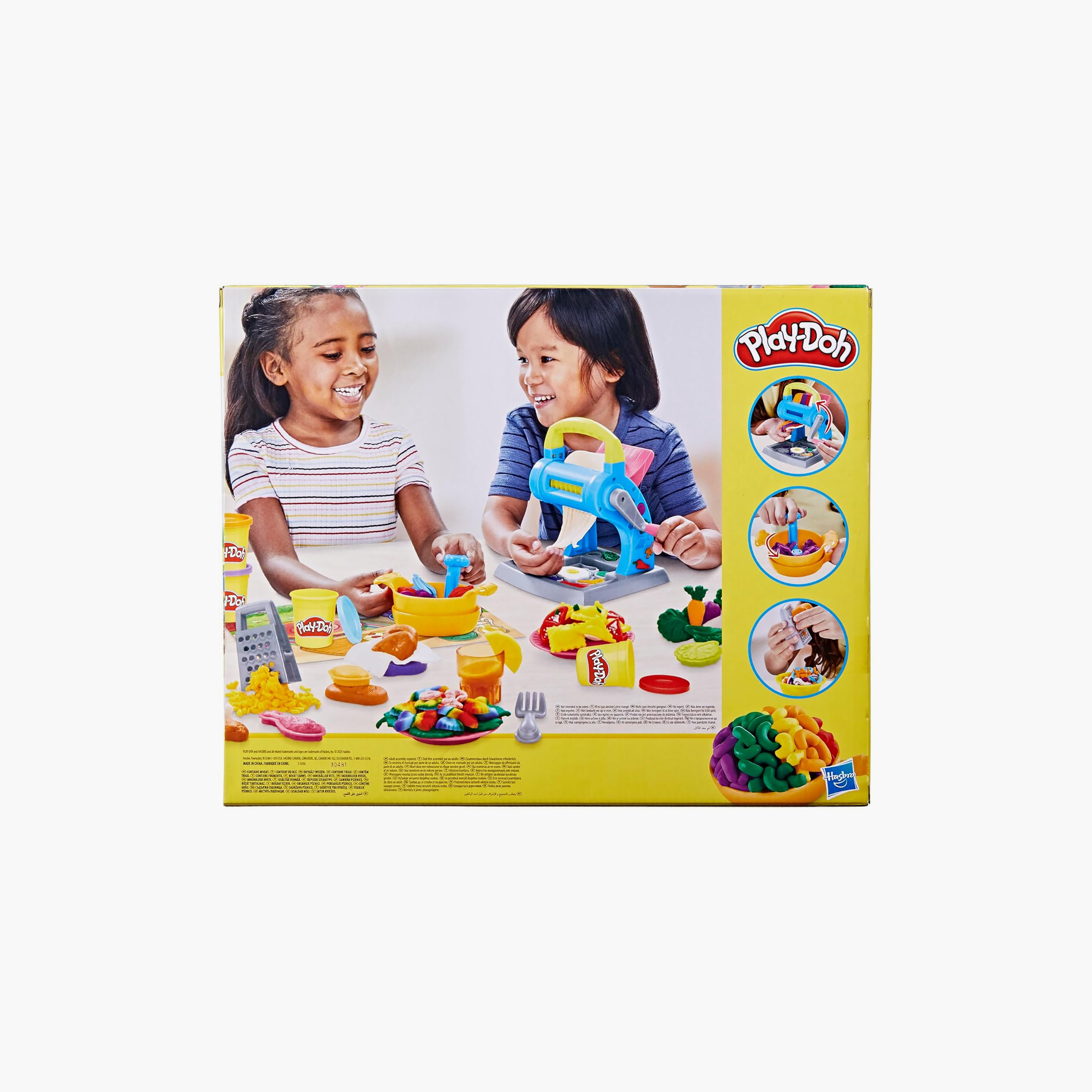 طقم لعب عشاء الباستا بلاي دو مع علب صلصال 35 قطعة من هاسبرو-toys-educational-doughtoys-image-6