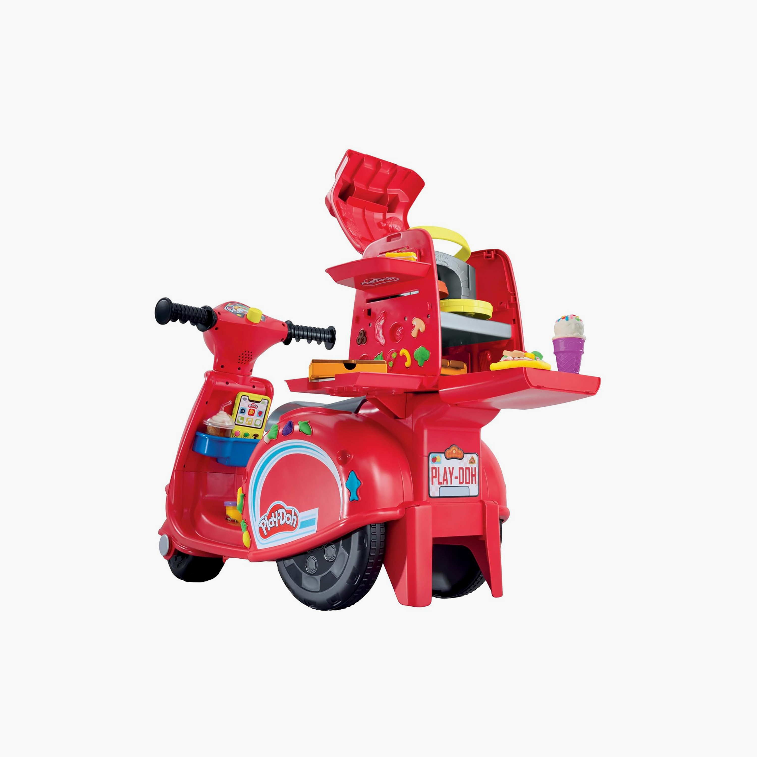 Hasbro Play Doh Pizza Delivery Scooter Playset with Dough Cans-toys-educational-doughtoys-image-11