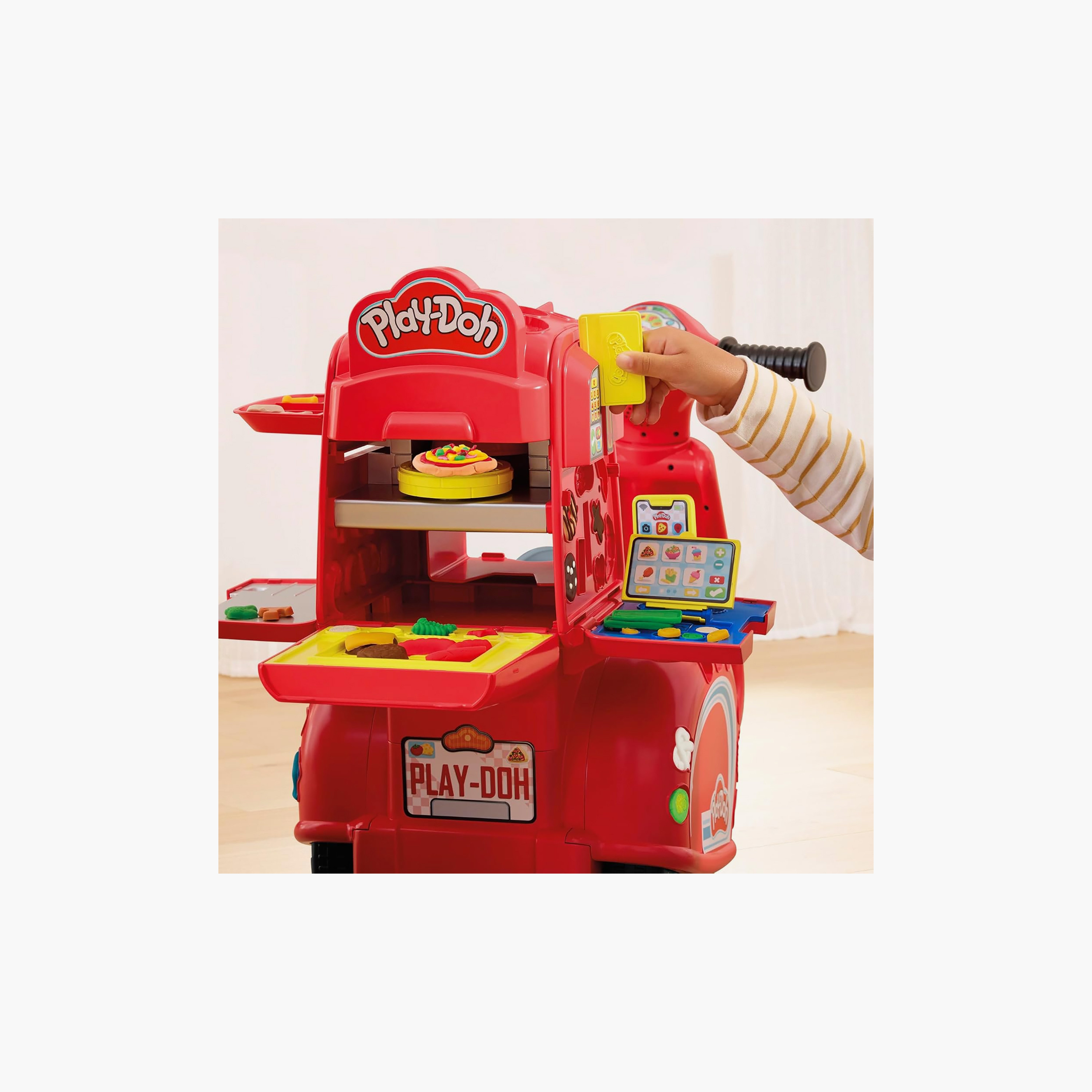 Hasbro Play Doh Pizza Delivery Scooter Playset with Dough Cans-toys-educational-doughtoys-image-18