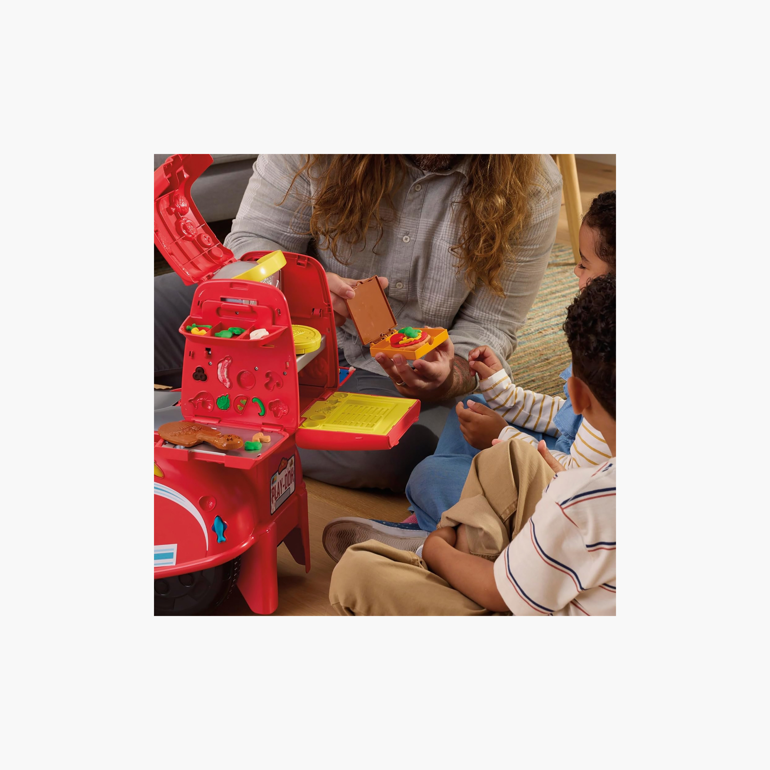 Hasbro Play Doh Pizza Delivery Scooter Playset with Dough Cans-toys-educational-doughtoys-image-3