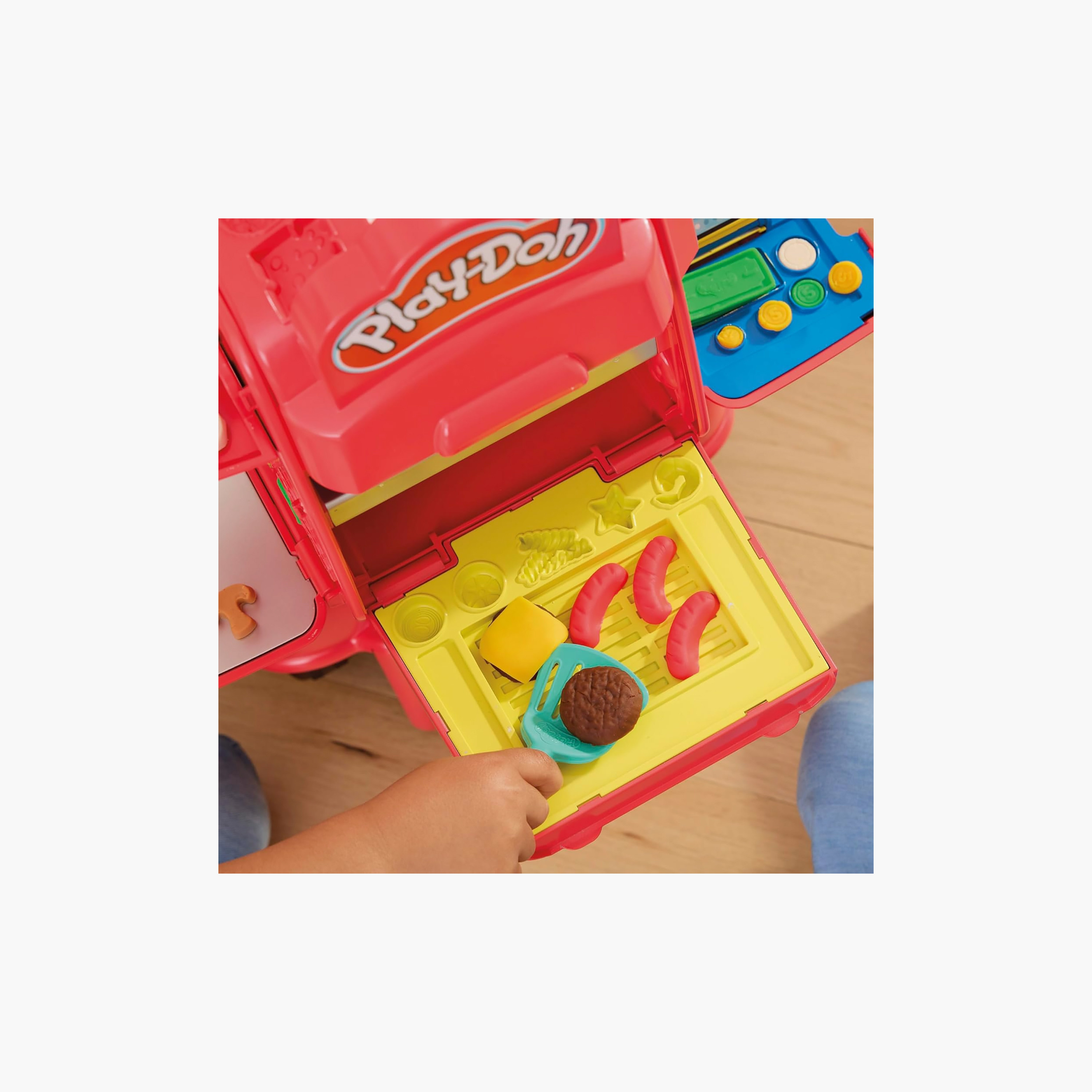 Hasbro Play Doh Pizza Delivery Scooter Playset with Dough Cans-toys-educational-doughtoys-image-4