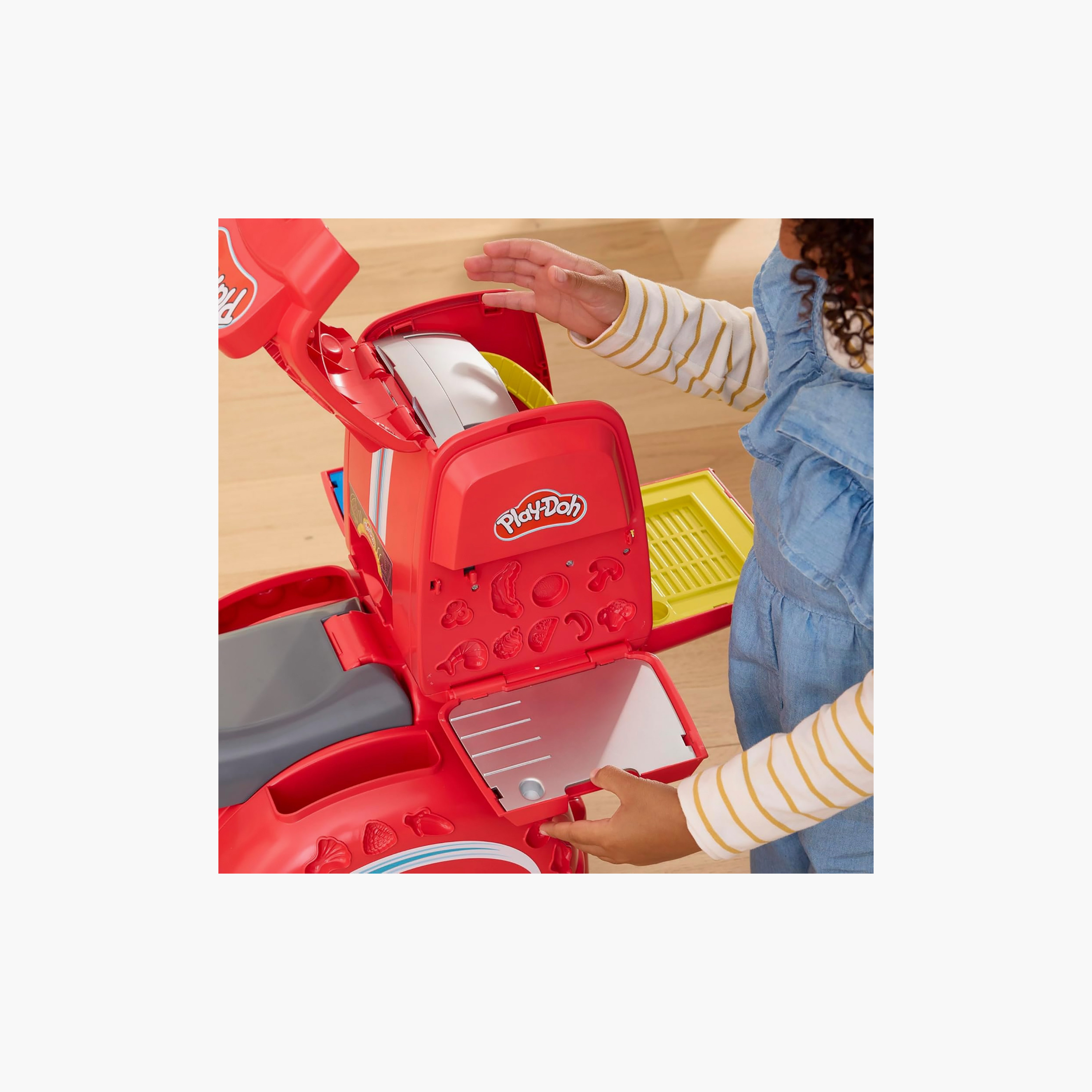 Hasbro Play Doh Pizza Delivery Scooter Playset with Dough Cans-toys-educational-doughtoys-image-9