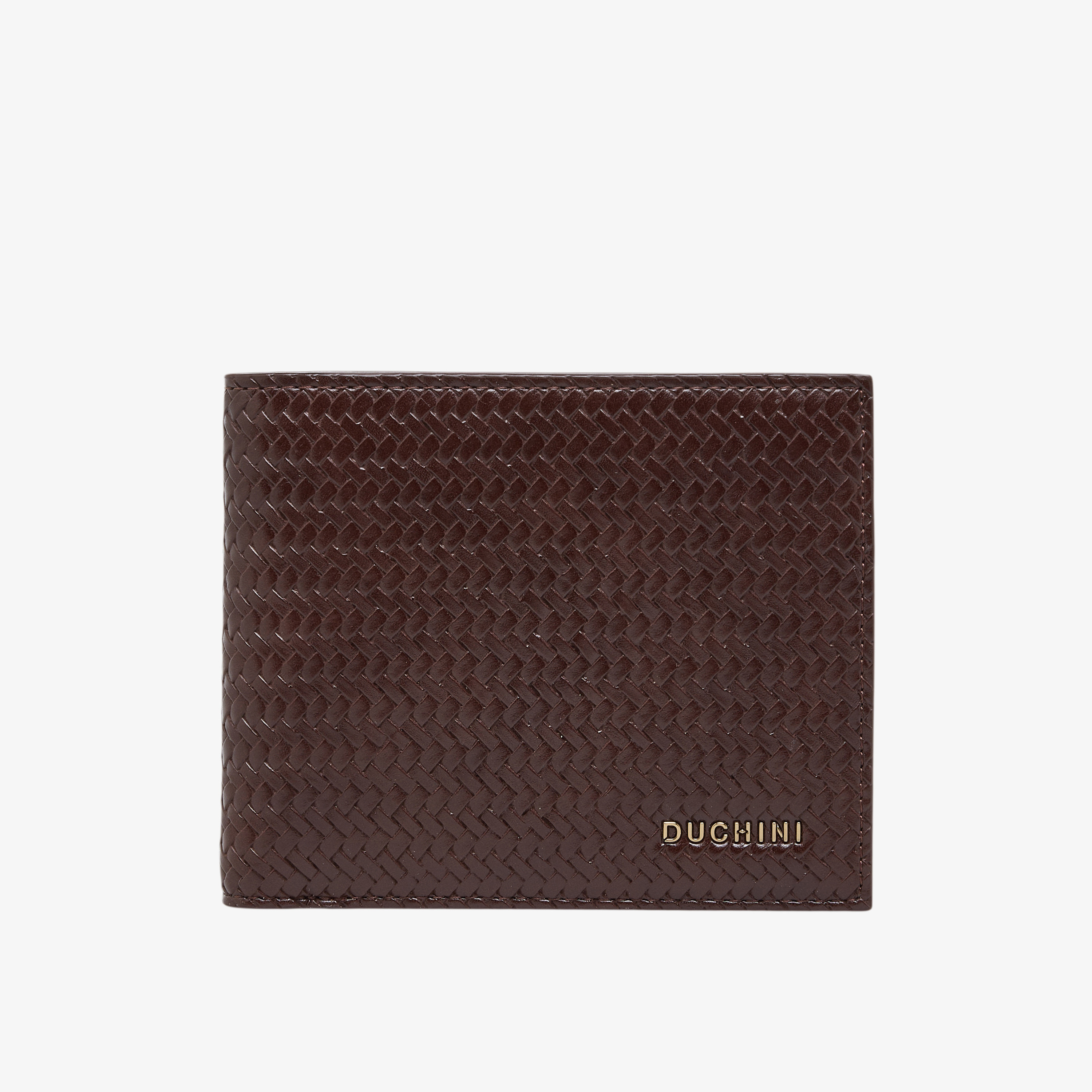 محفظة بارزة الملمس بطية ثنائية شيفرون للرجال من دوتشيني-men-beltsandwallets-wallets-image-1
